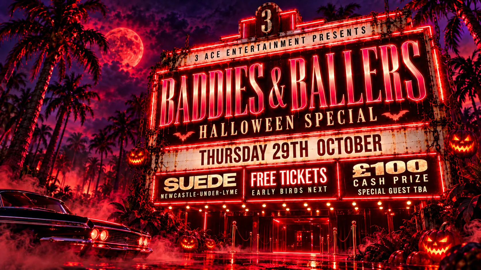 Baddies & Ballers - Halloween Special at Suede
