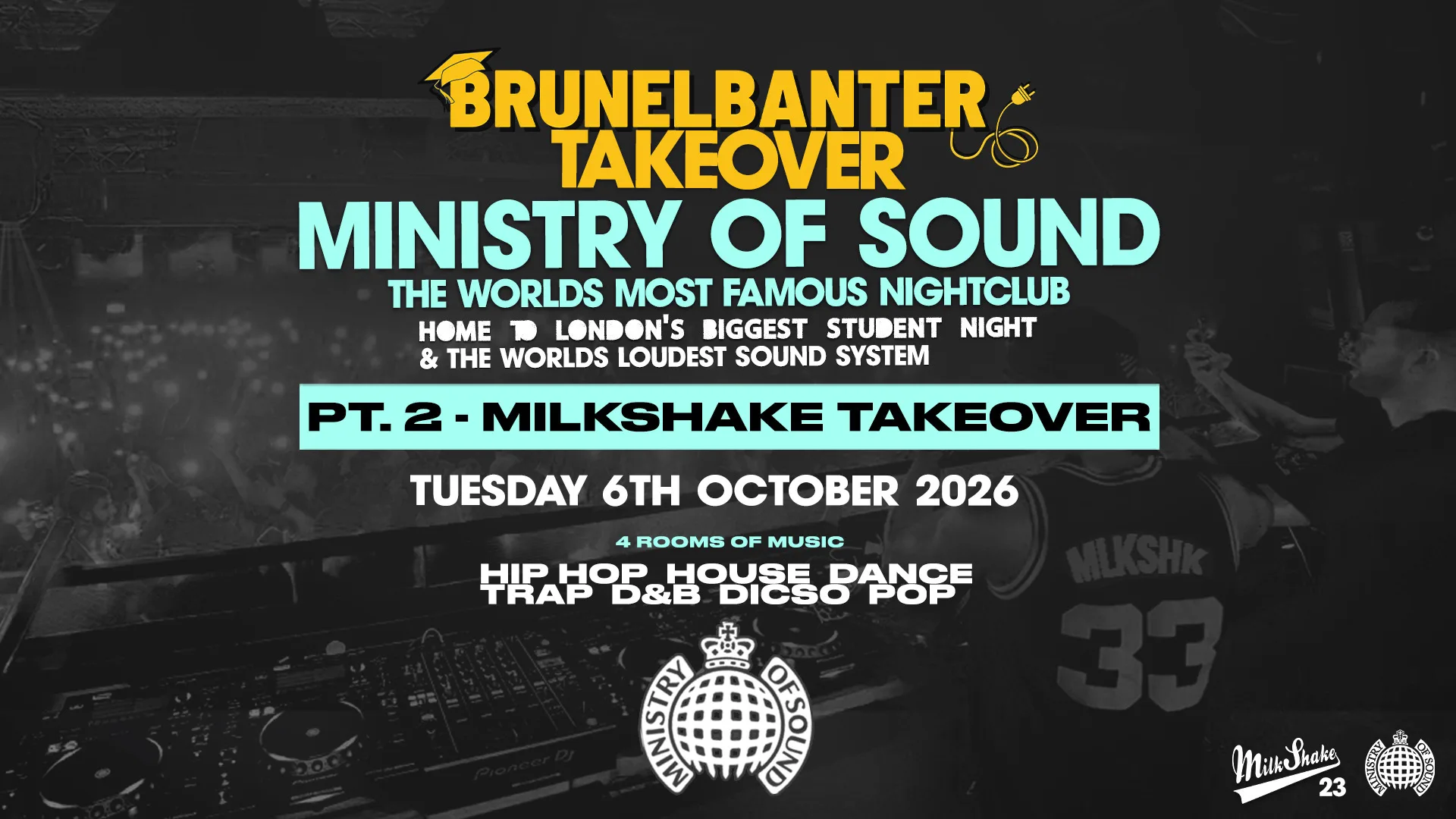 BRUNELBANTERS MINISTRY OF SOUND TAKEOVER