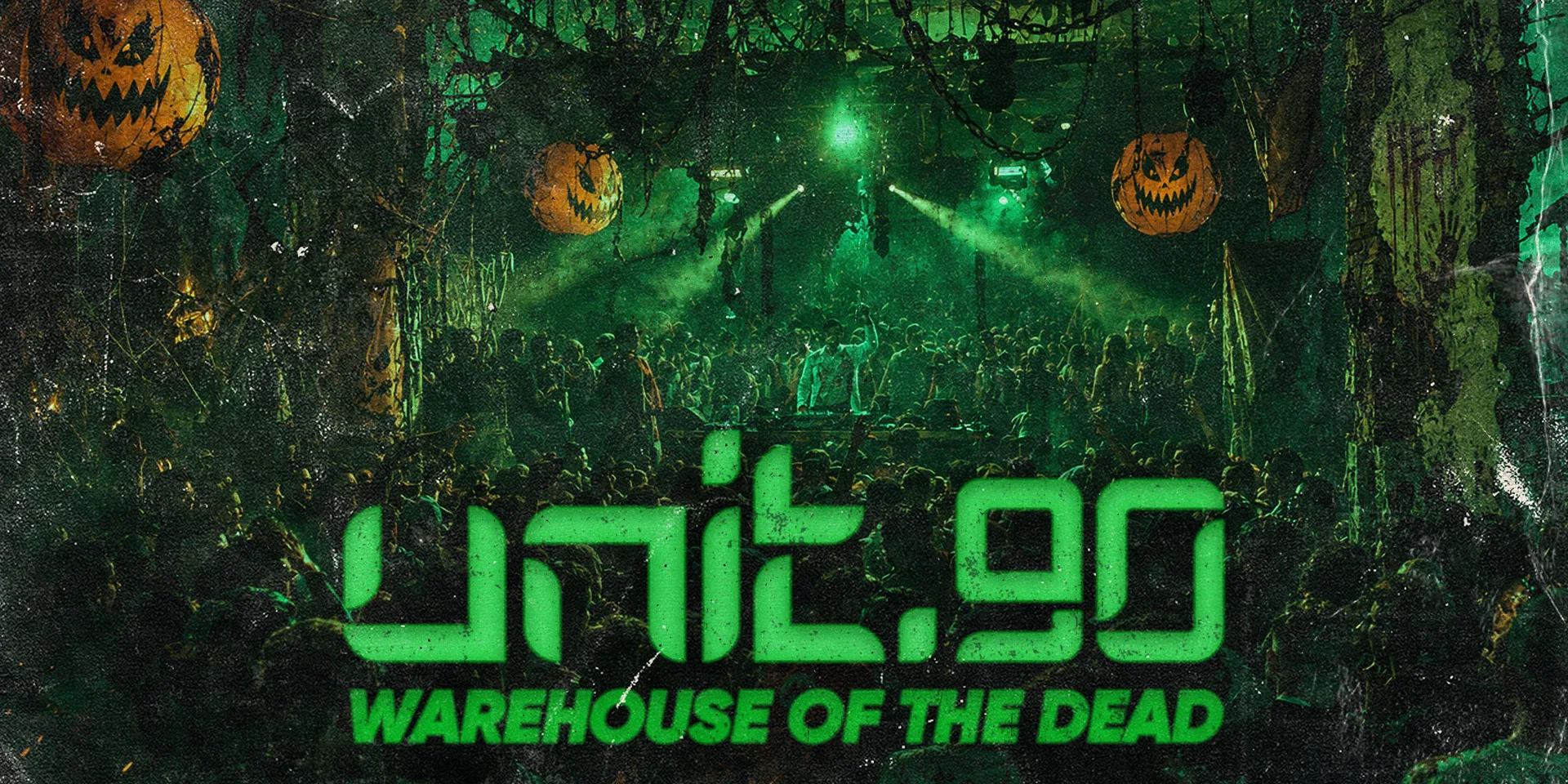 🧪🪦 UNIT.90 PRESENTS - WAREHOUSE OF THE DEAD 🪦🧪 3000+ PEOPLE // NEWCASTLE'S BIGGEST HALLOWEEN WARM-UP! // DIGITAL NEWCASTLE
