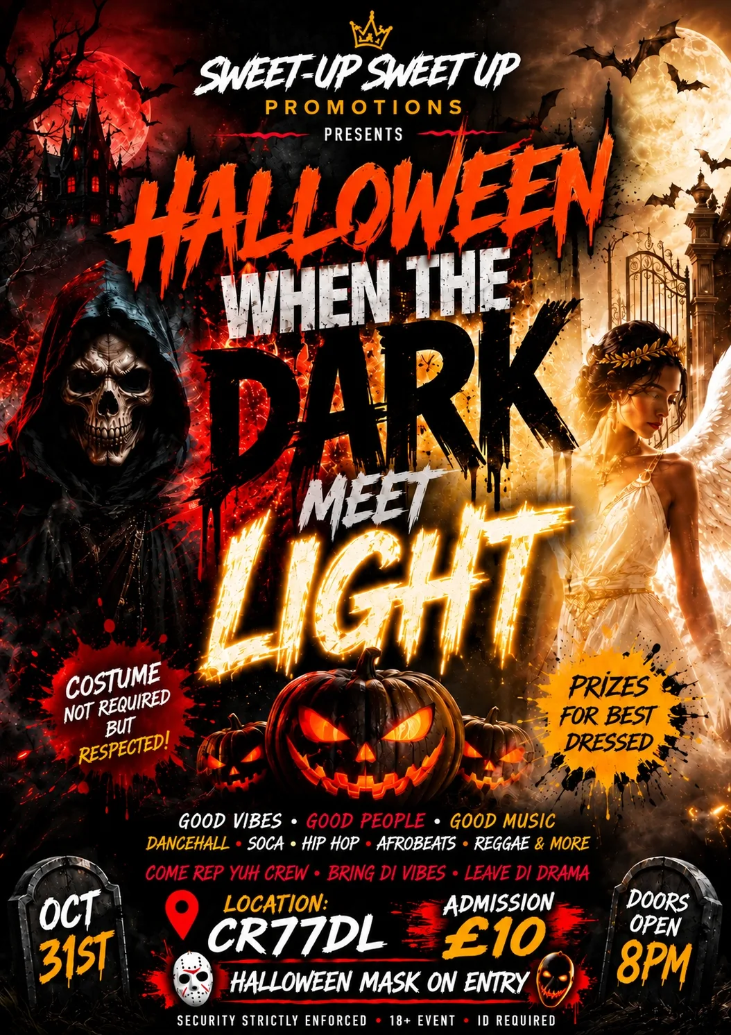 Halloween When Dark Meet Light