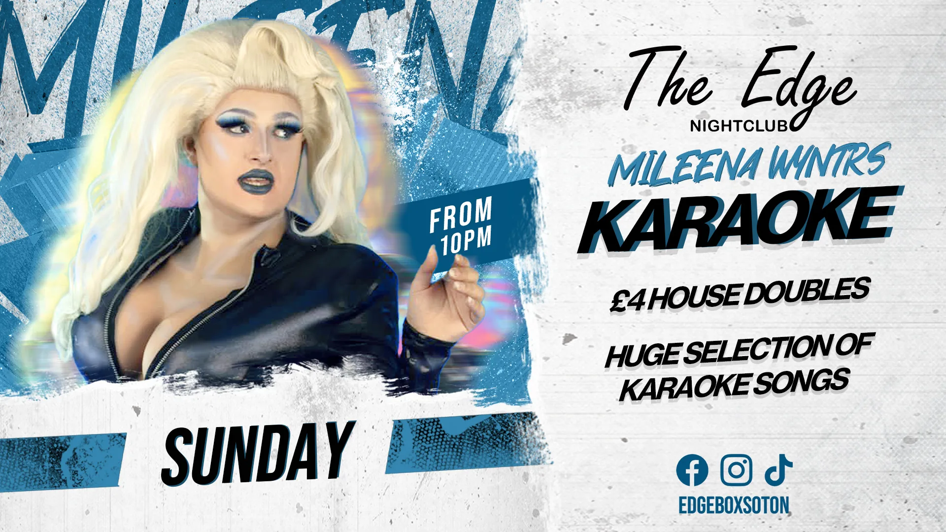 🎤 Karaoke Sundays - Free Entry Before Midnight 🎤 at The Edge & The Box Bar