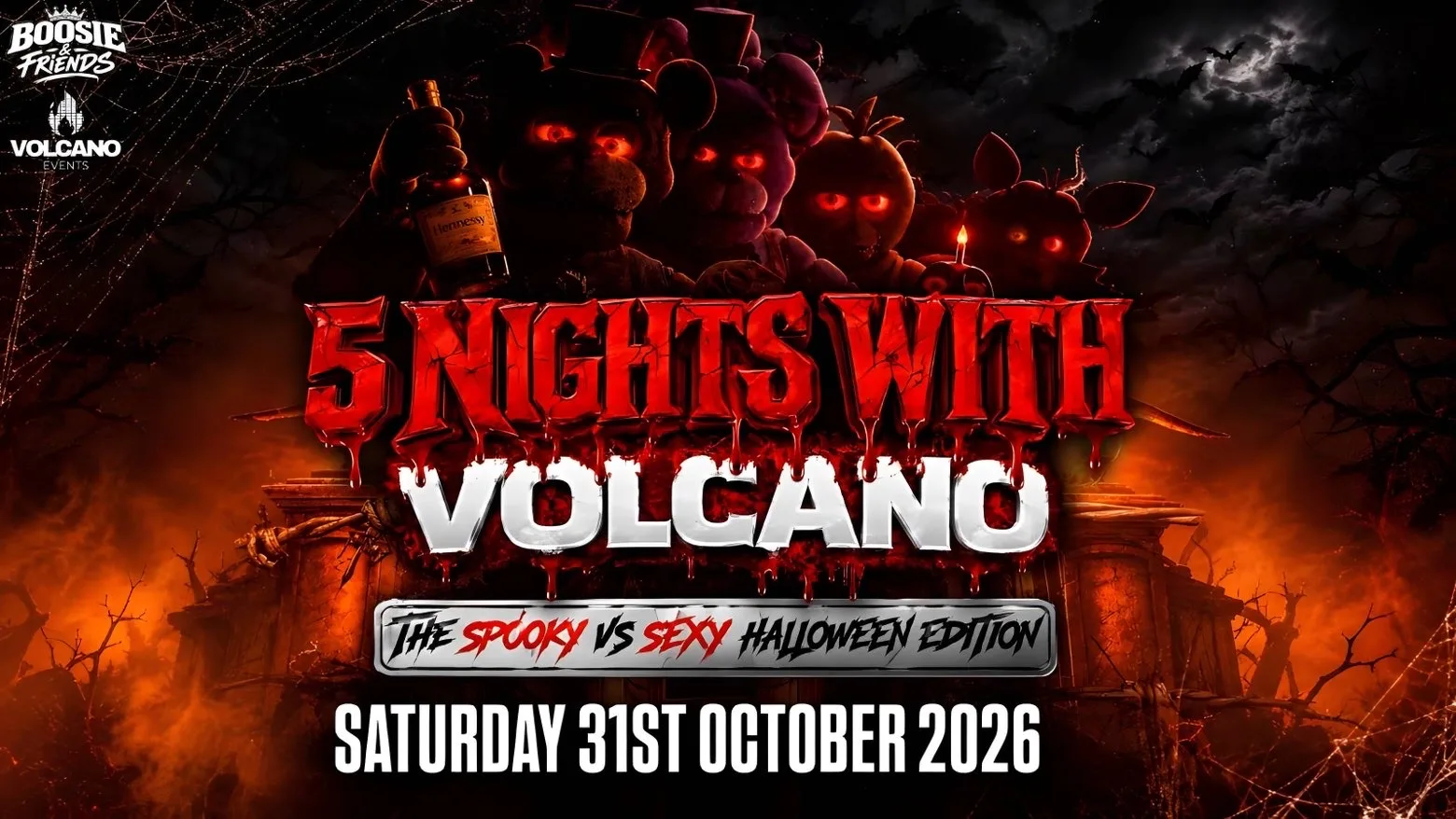 5 NIGHTS WITH VOLCANO 🌋