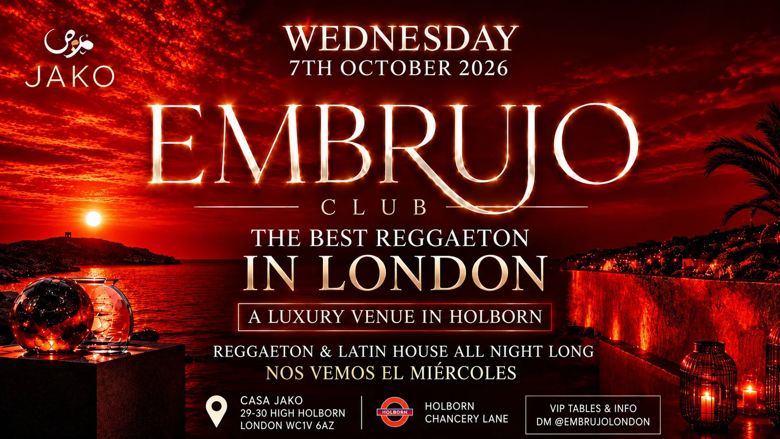 EMBRUJO LONDON | NOS VEMOS EL MIÉRCOLES
