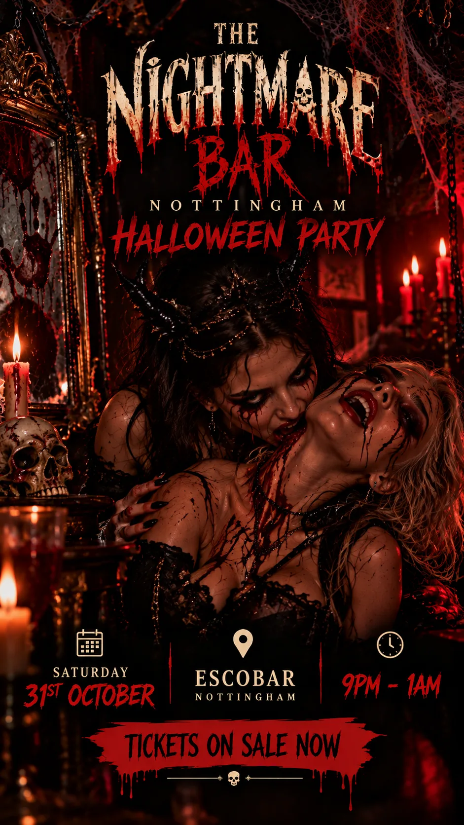 The Nightmare Bar : Halloween at Escobar