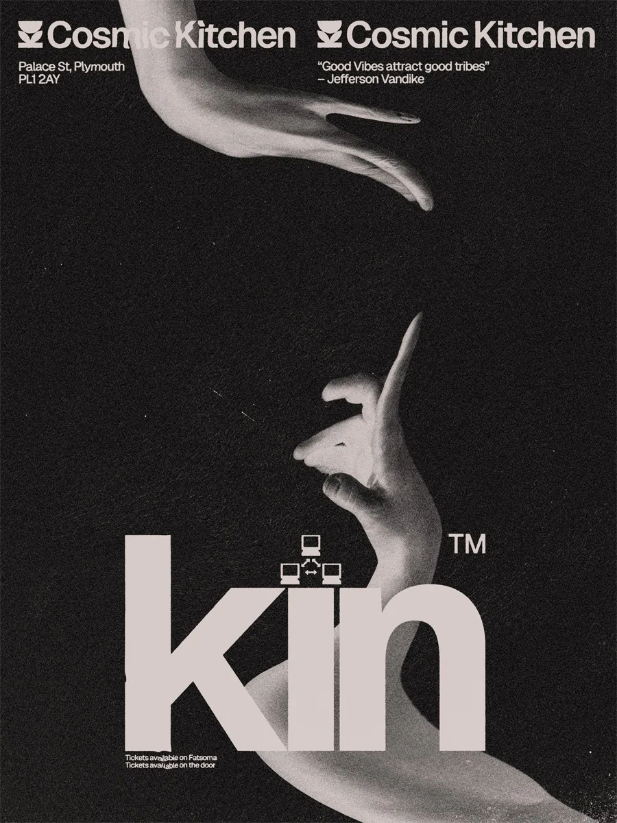 Cosmic Sessions presents KIN { Halloween Rave} Techno} Hosted by RIBBZ & ASHKA at Cosmic Kitchen