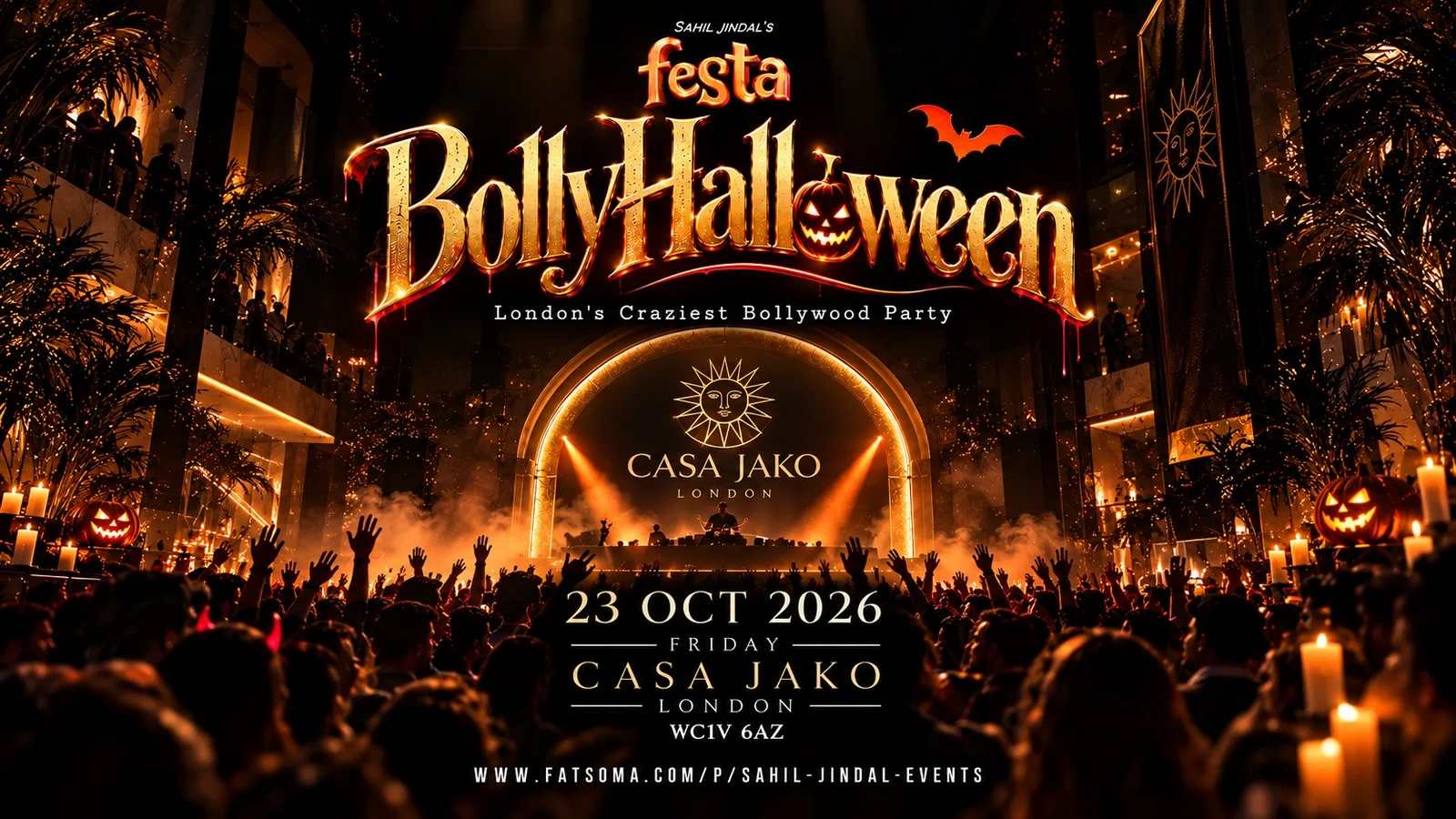 BOLLYHALLOWEEN RAVE💃 🪩 at Casa Jako