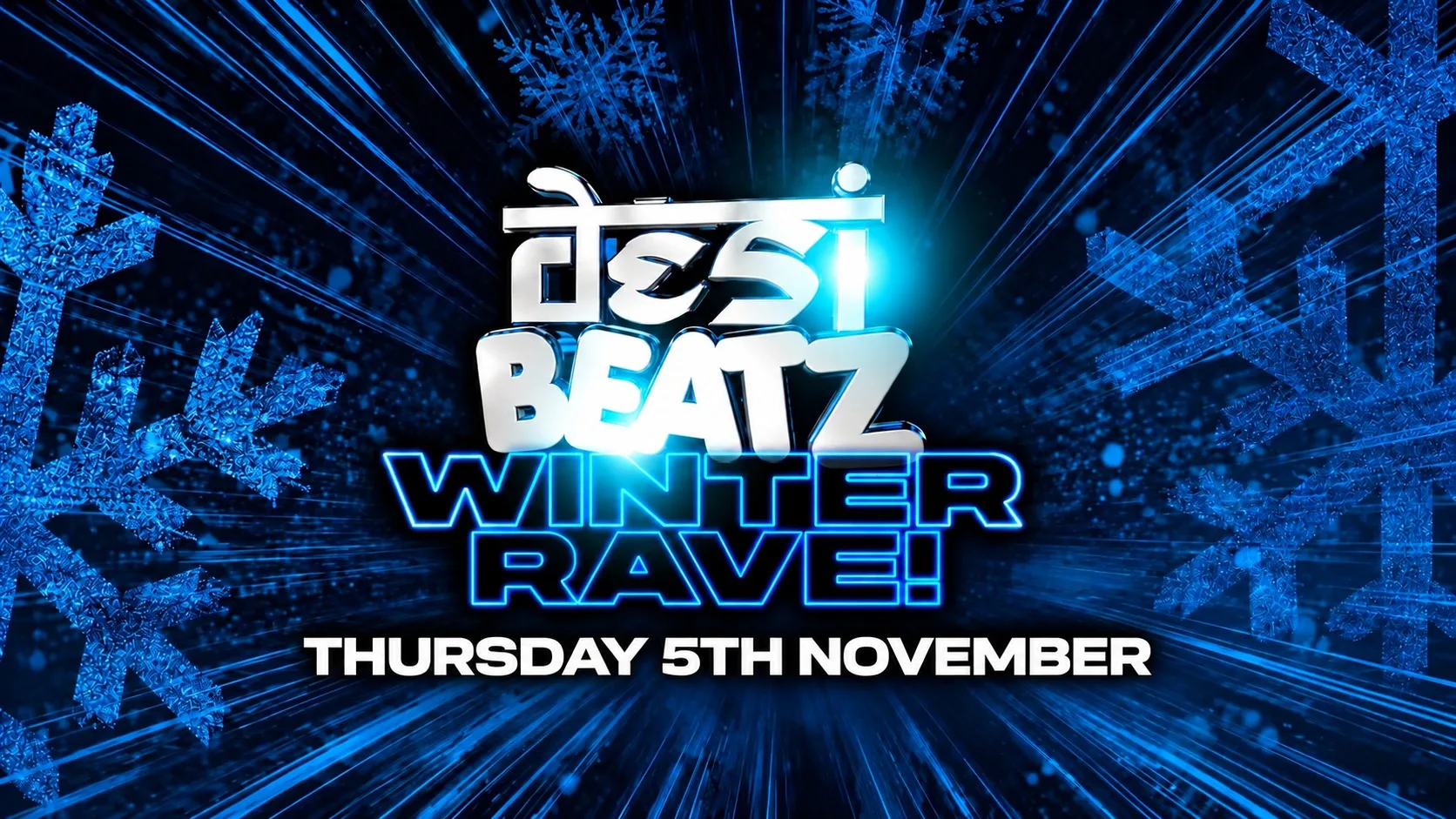 Desi Beatz Bristol : Winter Rave | 05.11.26 | SECRET LOCATION! at Secret Location