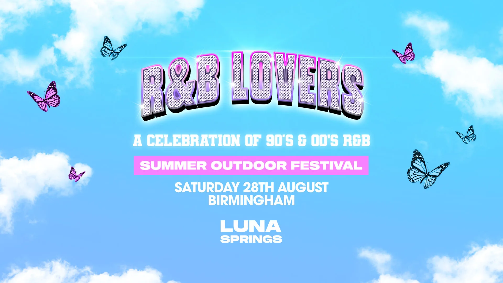 R&B Lovers - Saturday 28th August 2027 - Luna Springs at Luna Springs