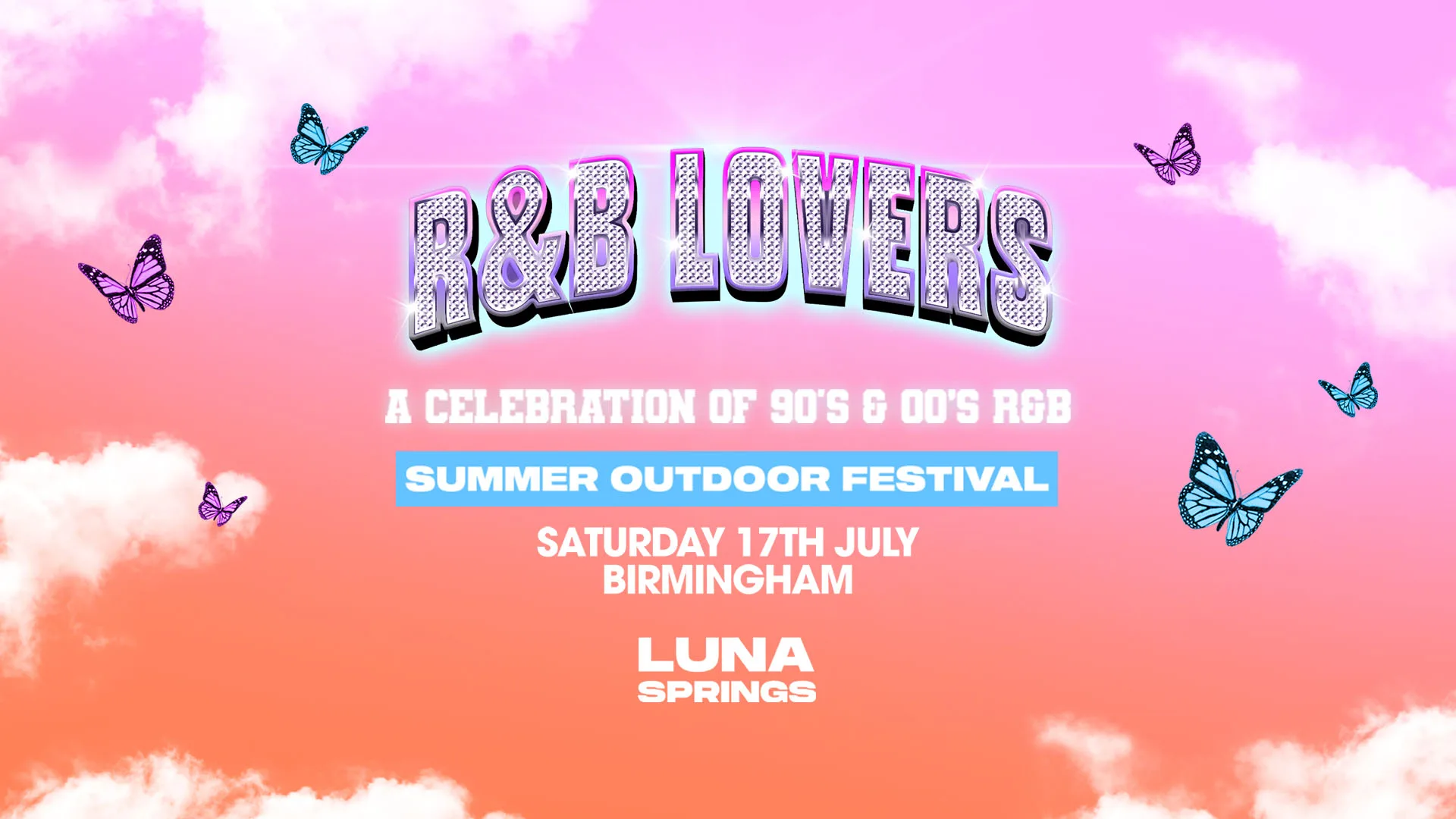 R&B Lovers - Saturday 17th July 2027 - Luna Springs at Luna Springs