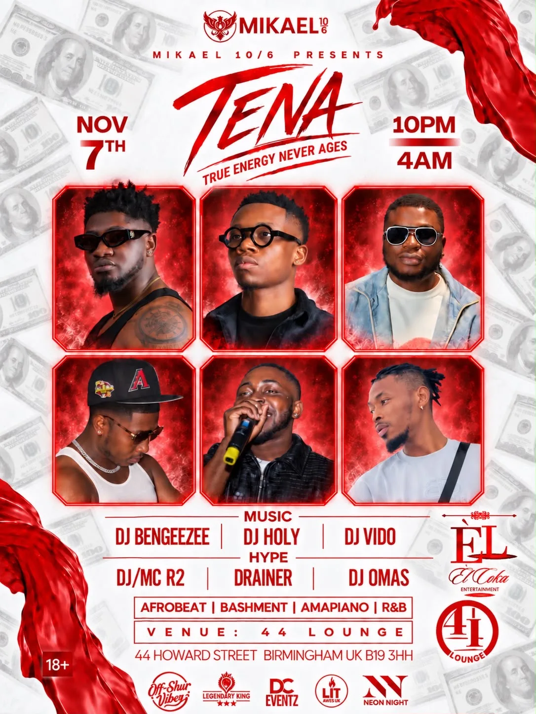 TENA at 44loungebirmingham