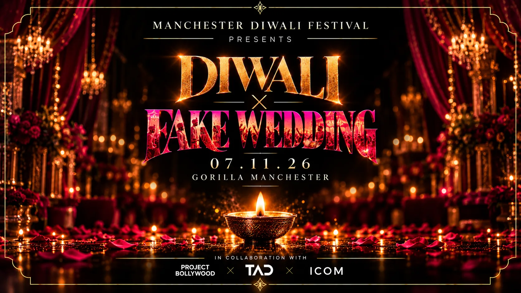 Diwali × Fake Wedding 🪔 Ghar Se Door, Apno Ke Saath (7th Nov-Saturday)