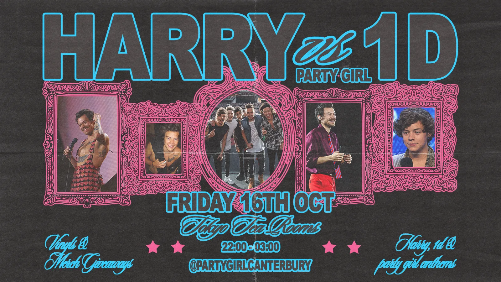 HARRY VS ONE DIRECTION PARTY ⭐️ at Tokyo Tea Rooms