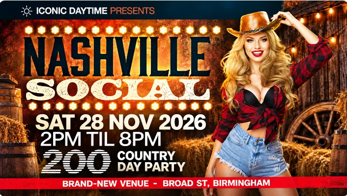 Nashville Social - Country Day Party @ 200 Birmingham : 28/11 at 200