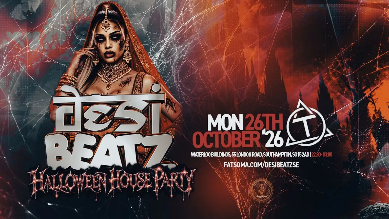 Southampton Punjabi Soc : HALLOWEEN HOUSE PARTY! at Trilogy Southampton