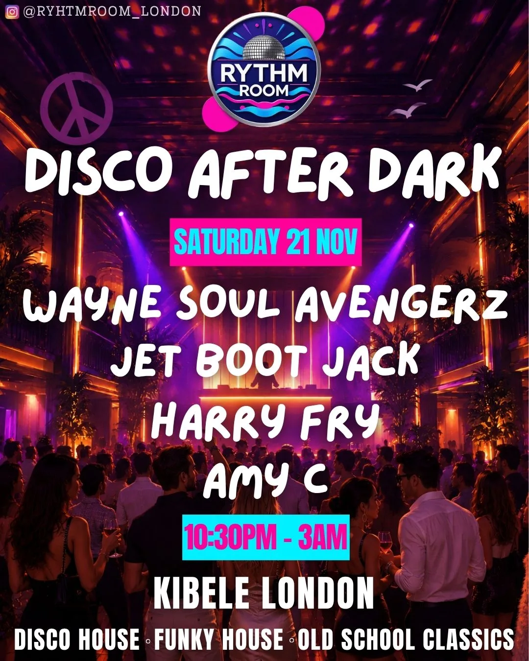 RYTHM ROOM: DISCO AFTER DARK