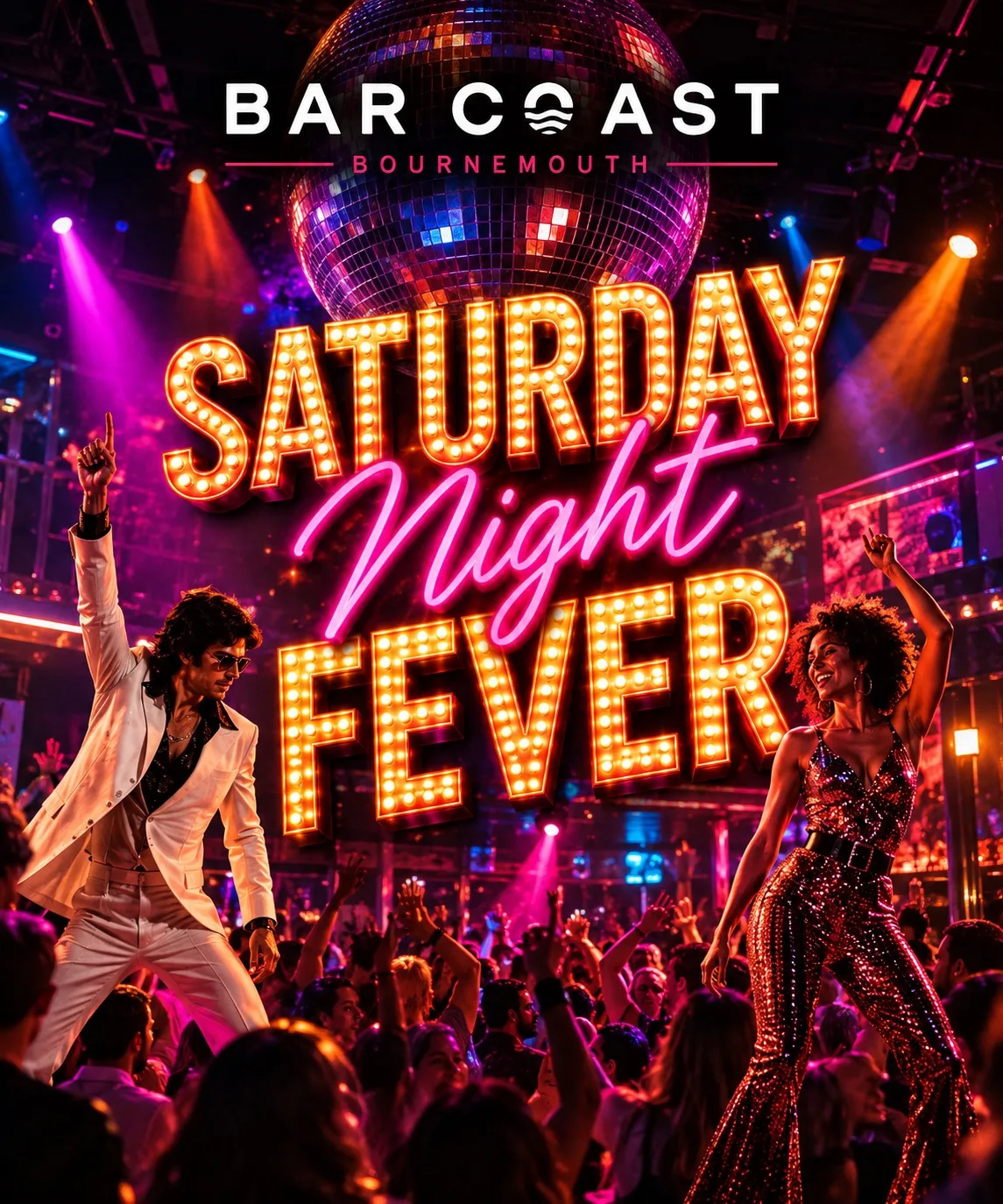 🪩 SATURDAY NIGHT FEVER | BAR COAST 🪩🎁 FREE £5 EL MURRINO VOUCHER WITH EVERY TICKET! (T&Cs apply) at Bar Coast - Bournemouth