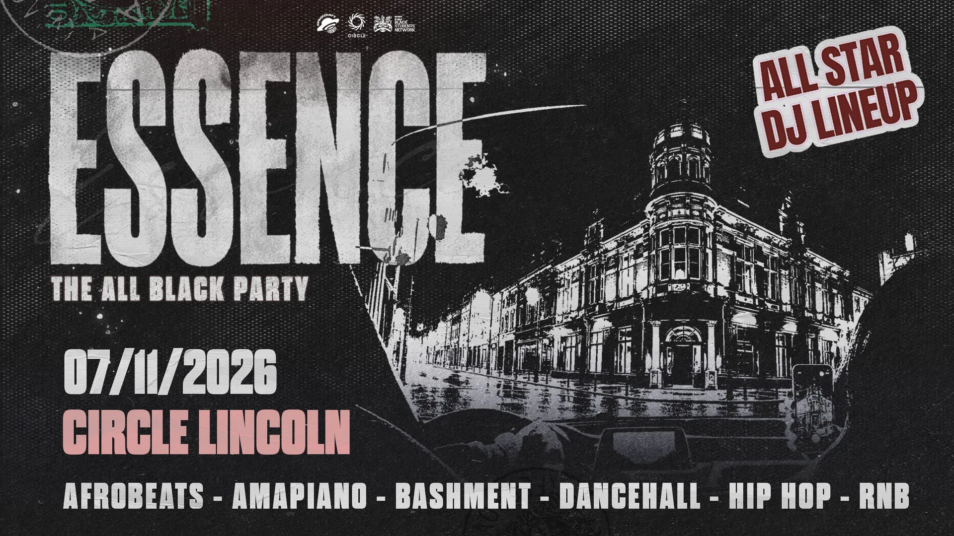 ESSENCE: THE ALL BLACK PARTY⬛️ at Circle Lincoln