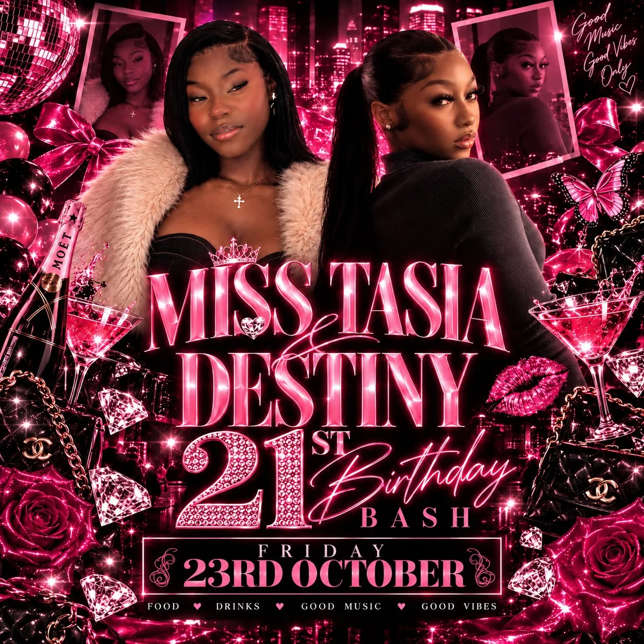 MISS TASIA & DESTINY BIRTHDAY BASH