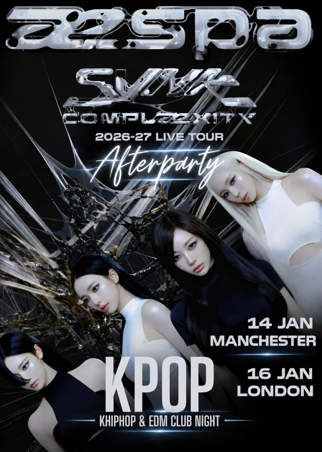 AESPA MANCHESTER AFTERPARTY:  KPop KHipHop EDM | Tickets from £5 | 14/1/27