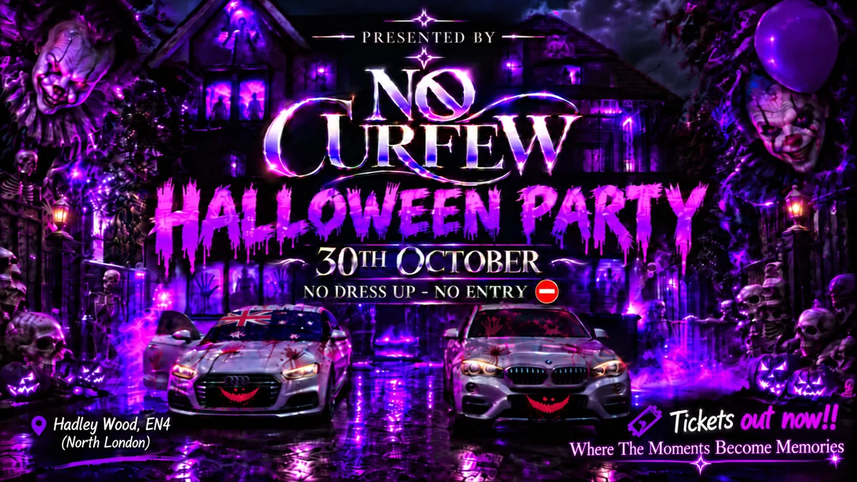 HALLOWEEN PARTY - Presented By N🚫 CURFEW