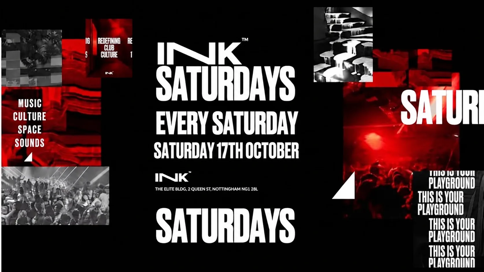 Ink. - Saturdays  - 17th October