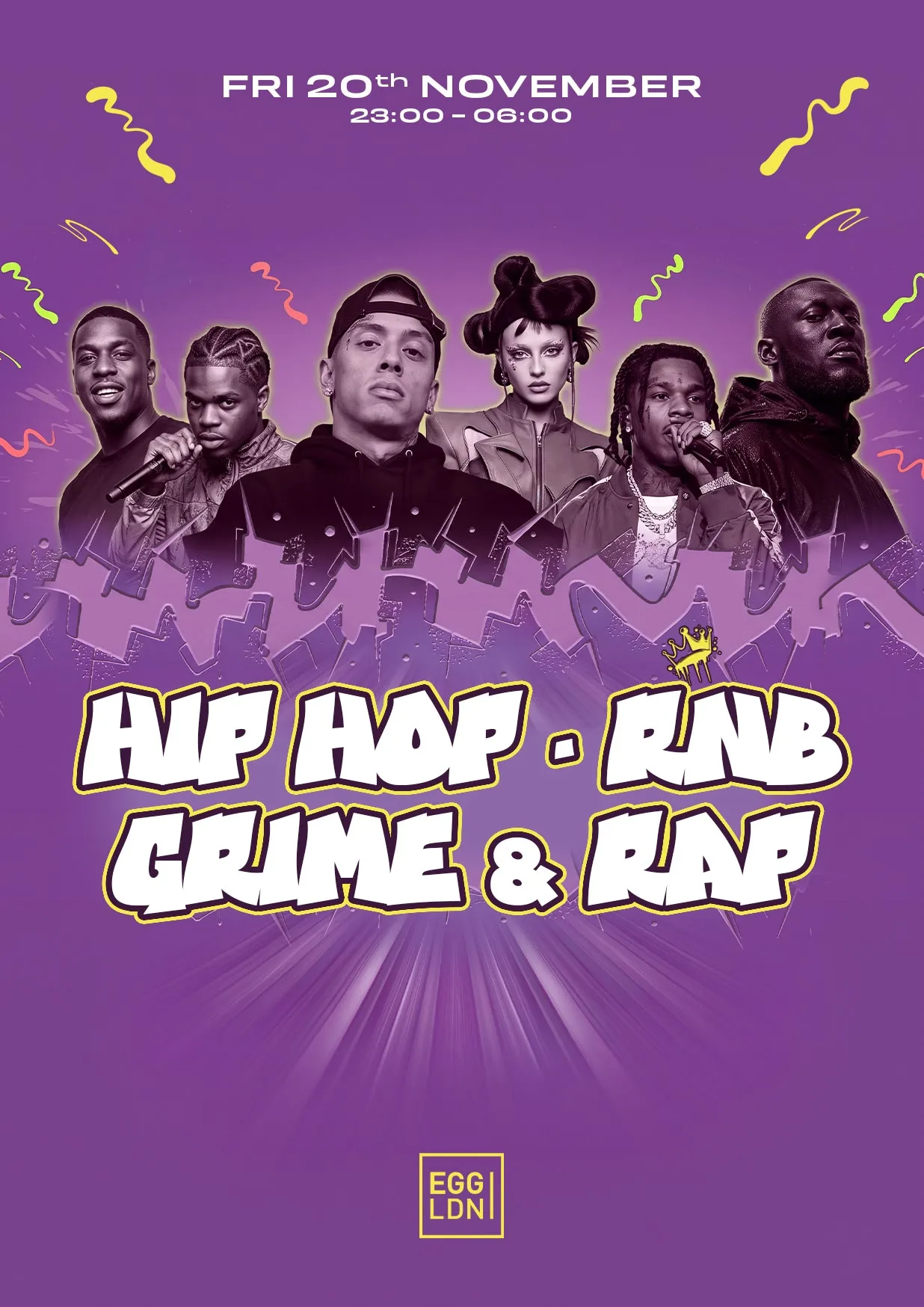 Egg LDN Pres: HIP HOP, RNB, GRIME & RAP - Free tixs