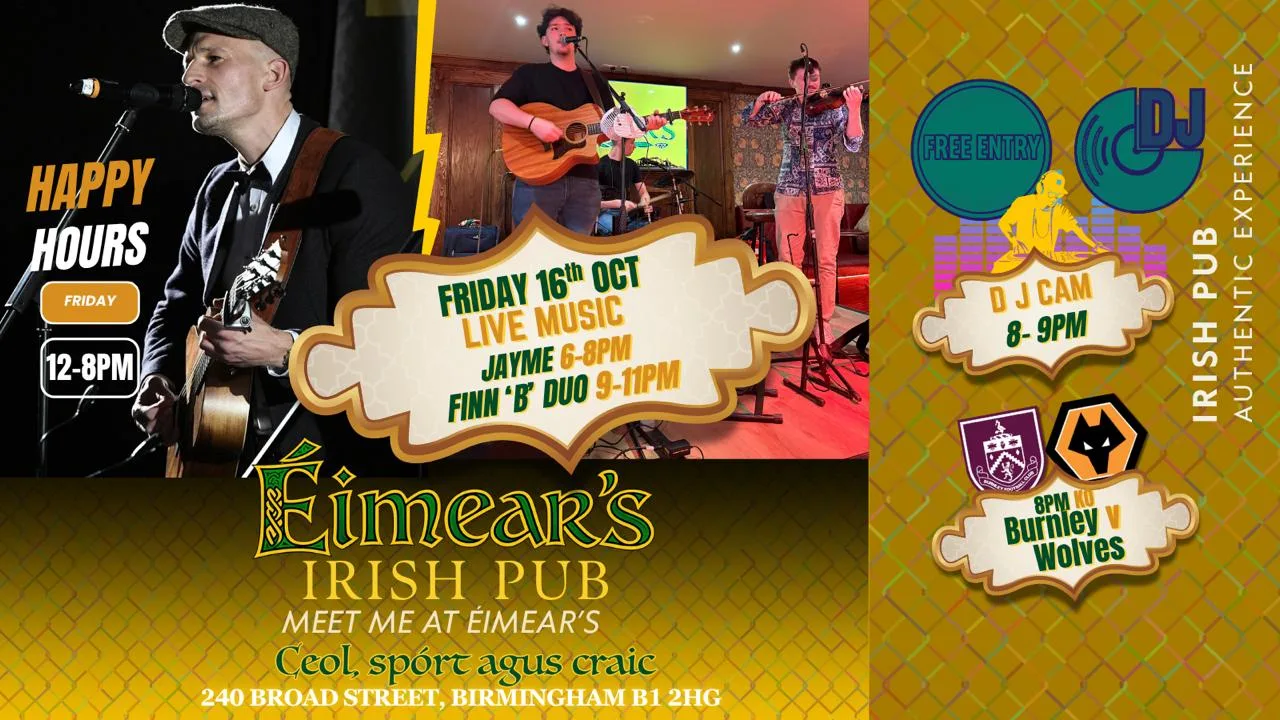 Eimear’s Presents Live Music at Éimear’s Irish Pub