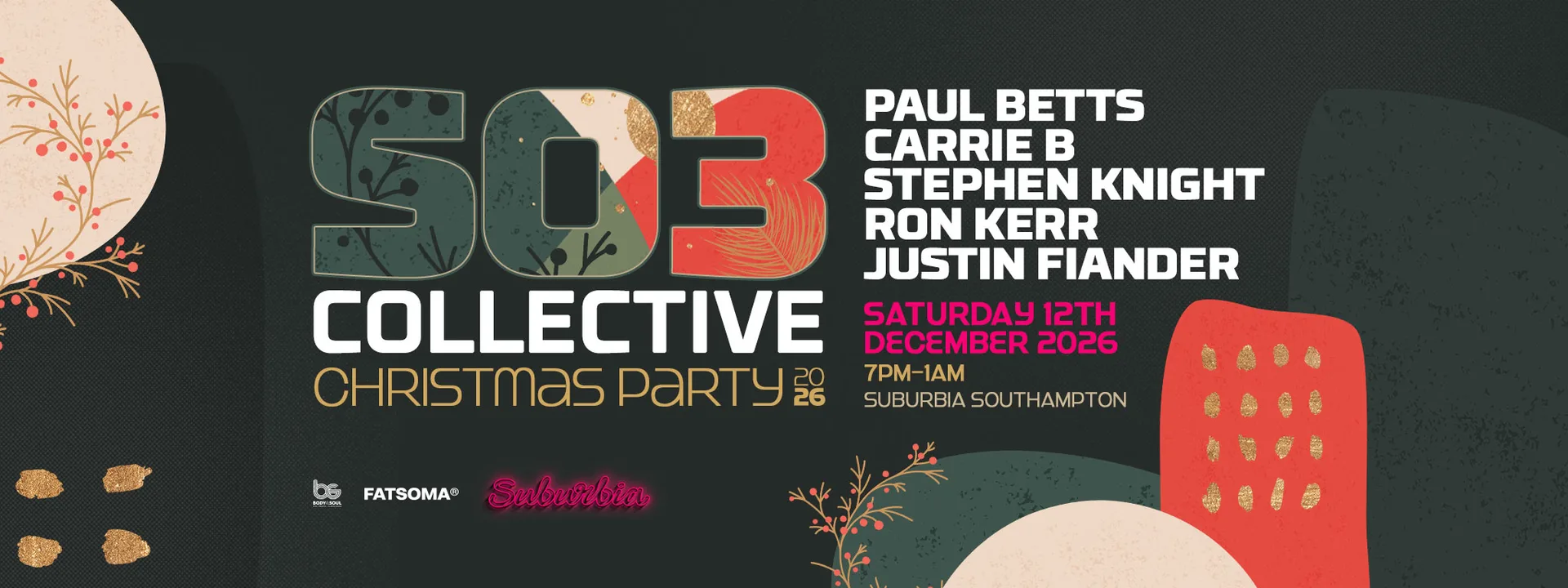 SO3 Collective Christmas Party 2026 🎄