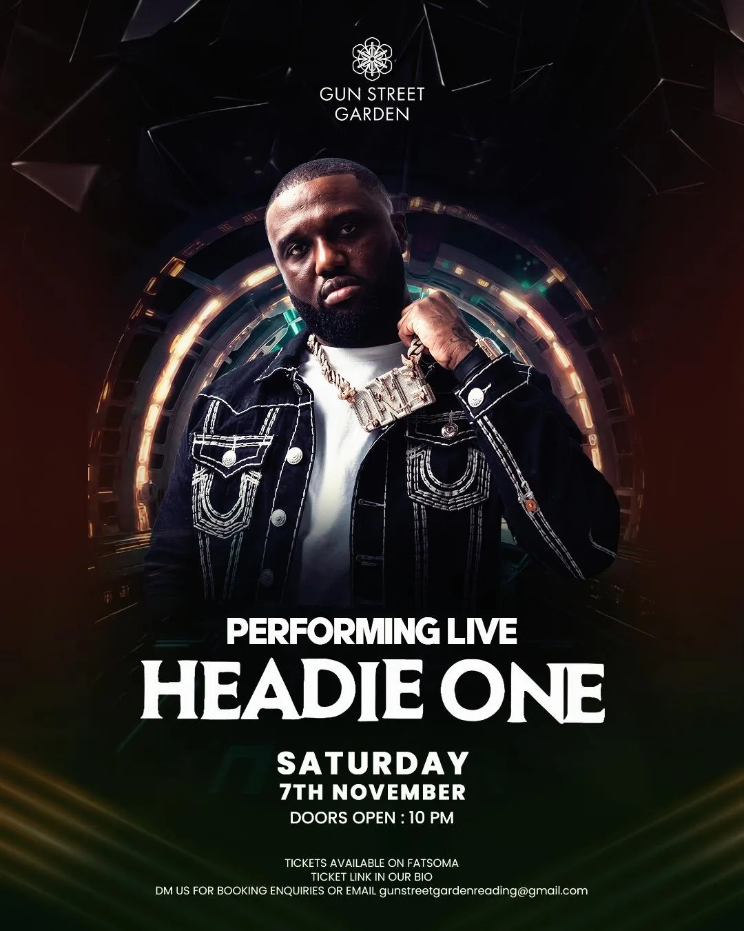 GSG PRESENTS HEADIE ONE 🖤 at Gun Street Garden