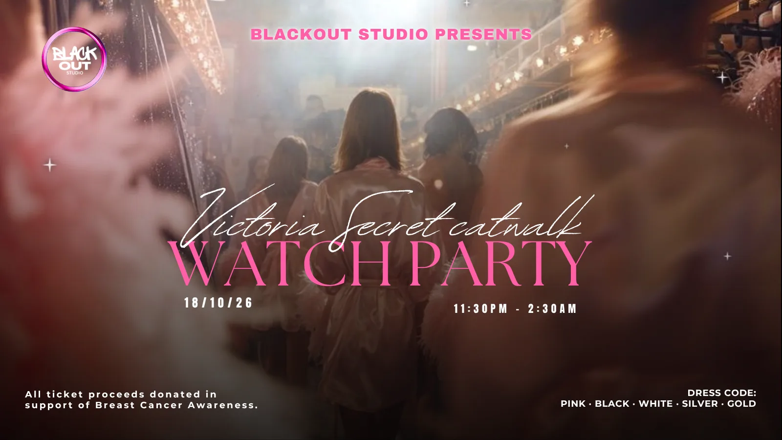 Victoria Secret Catwalk - Watch Party | Blackout studio