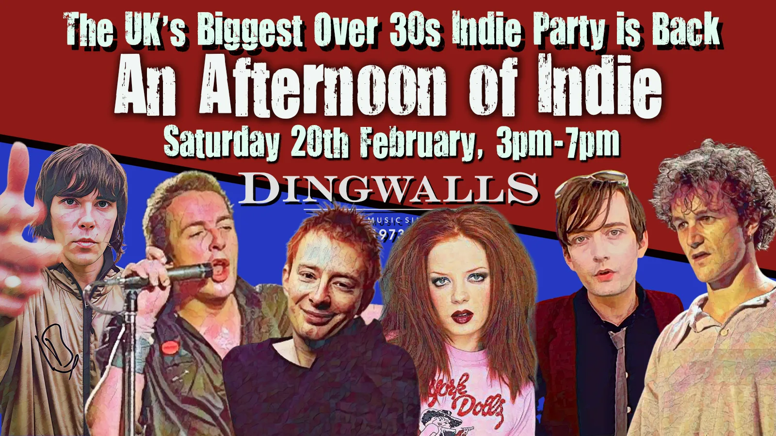 LONDON: An Afternoon of indie - Indie for the over 30s: 20th February at The T.E Dingwall Building