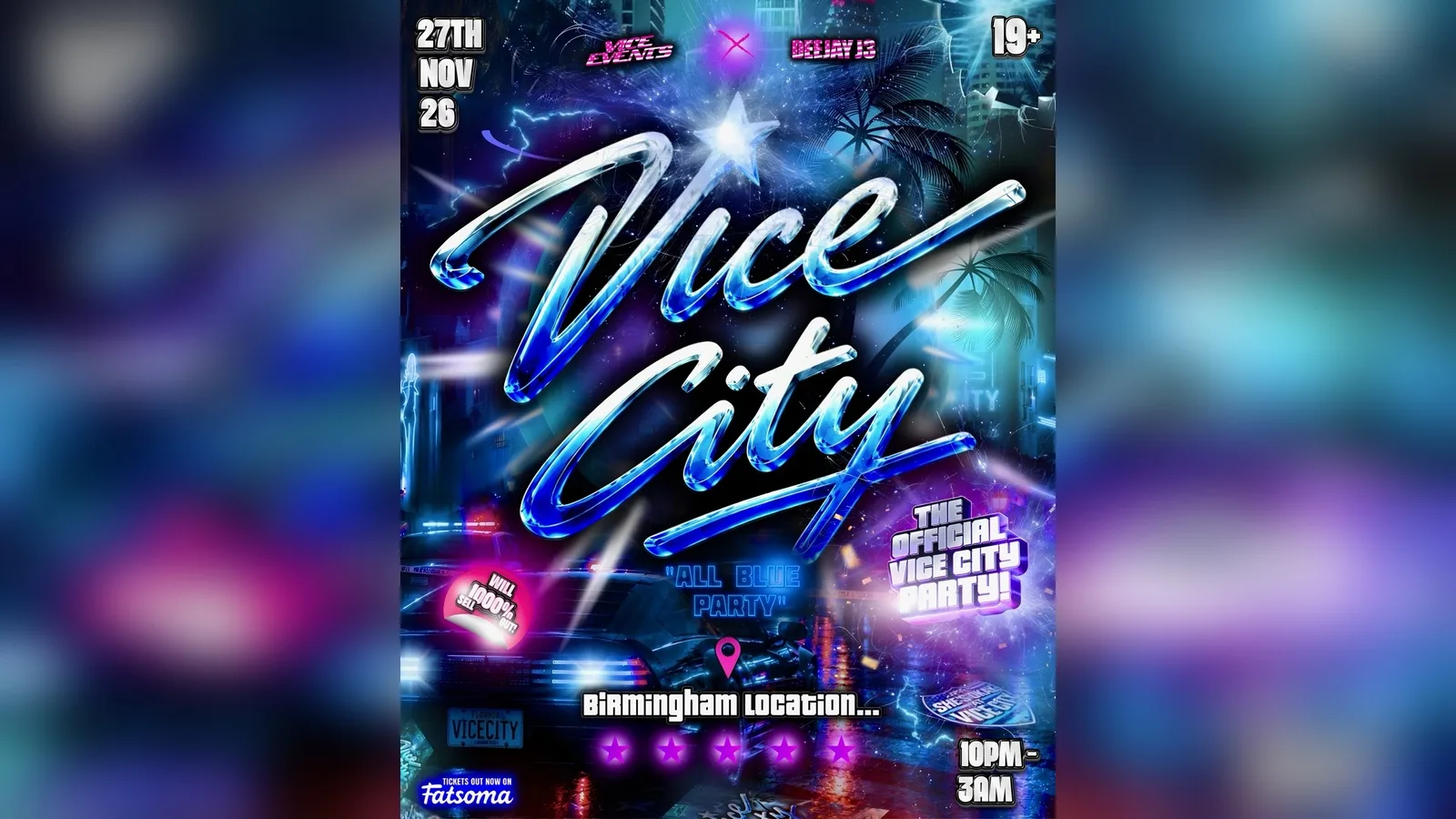 VICE CITY : ALL BLUE EDITION💙🇺🇸