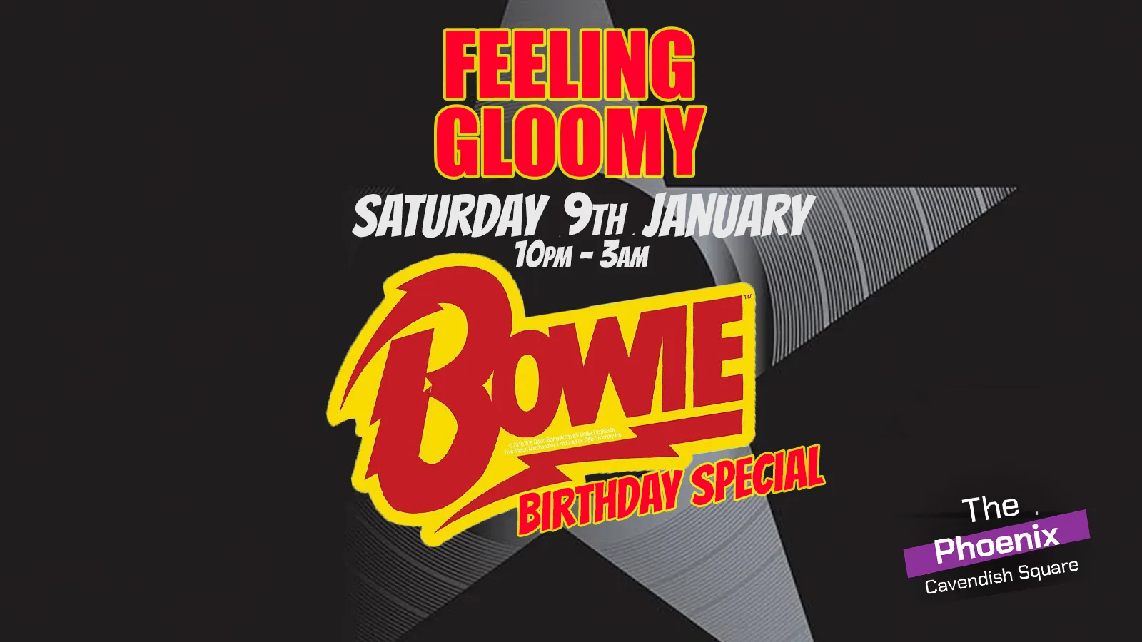 Feeling Gloomy - David Bowie Birthday Special - January 2026