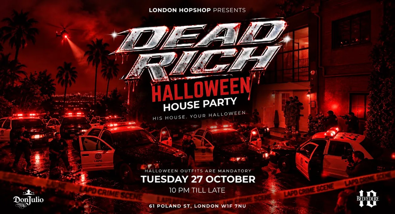 LONDON HOPSHOP PRESENTS : HALLOWEEN HOUSE PARTY 27/10