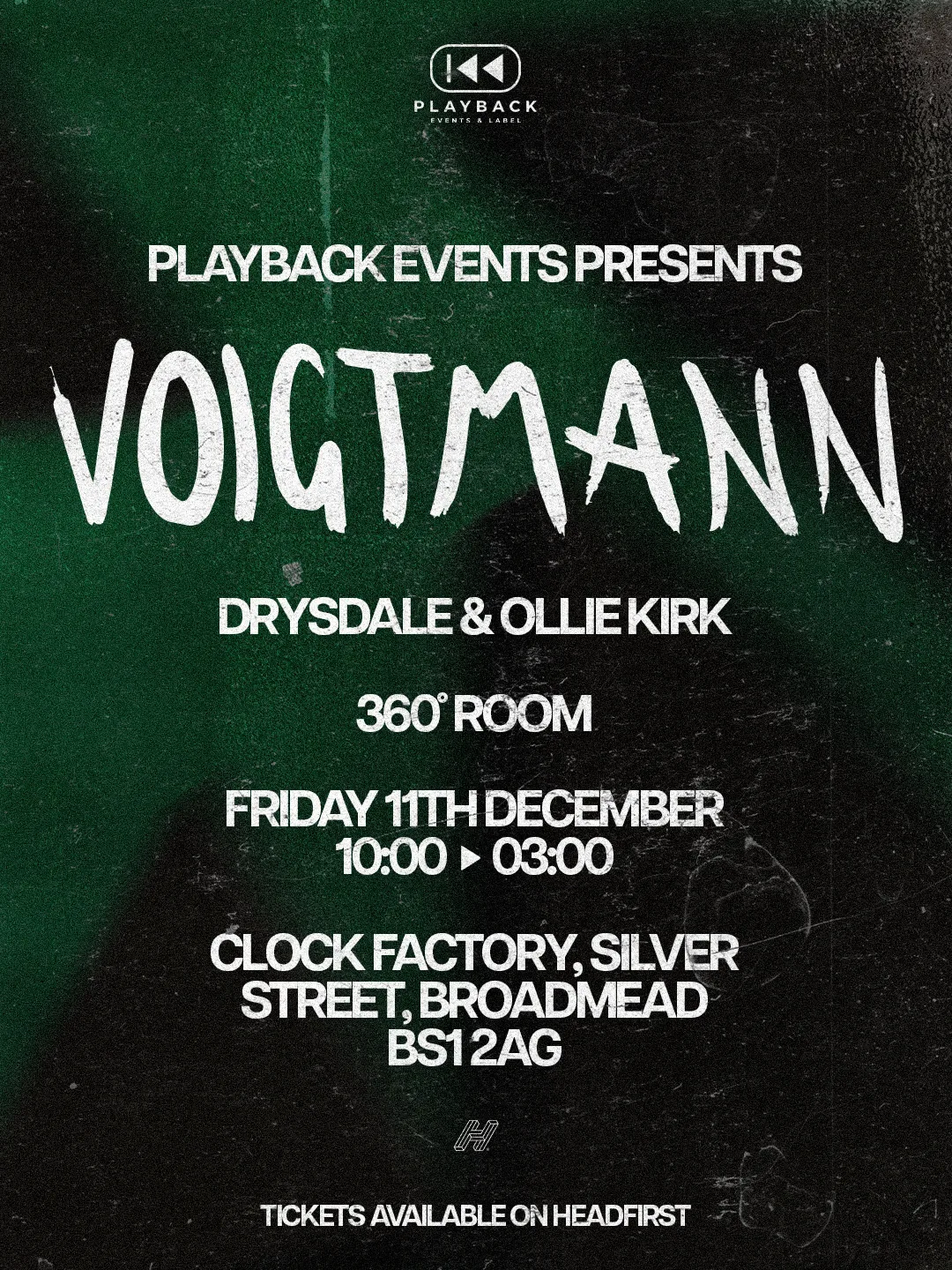 Playback Events presents: Voigtmann