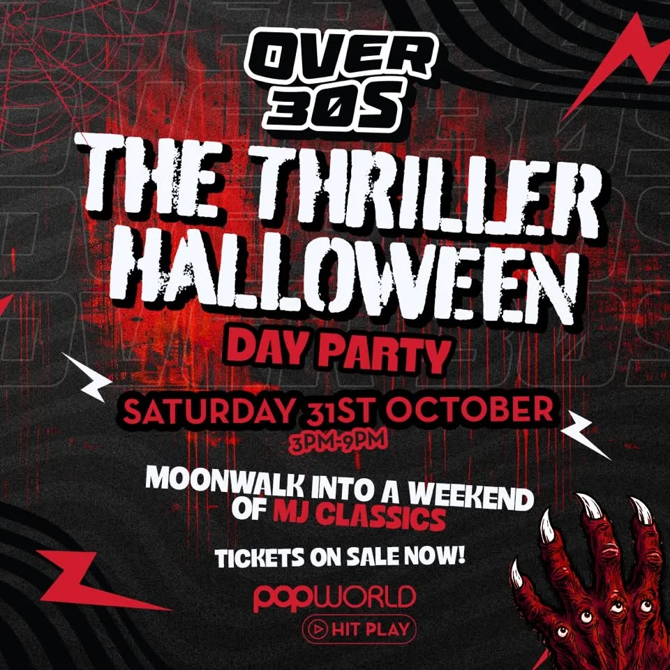 The Thriller Halloween Day Party – Over 30s