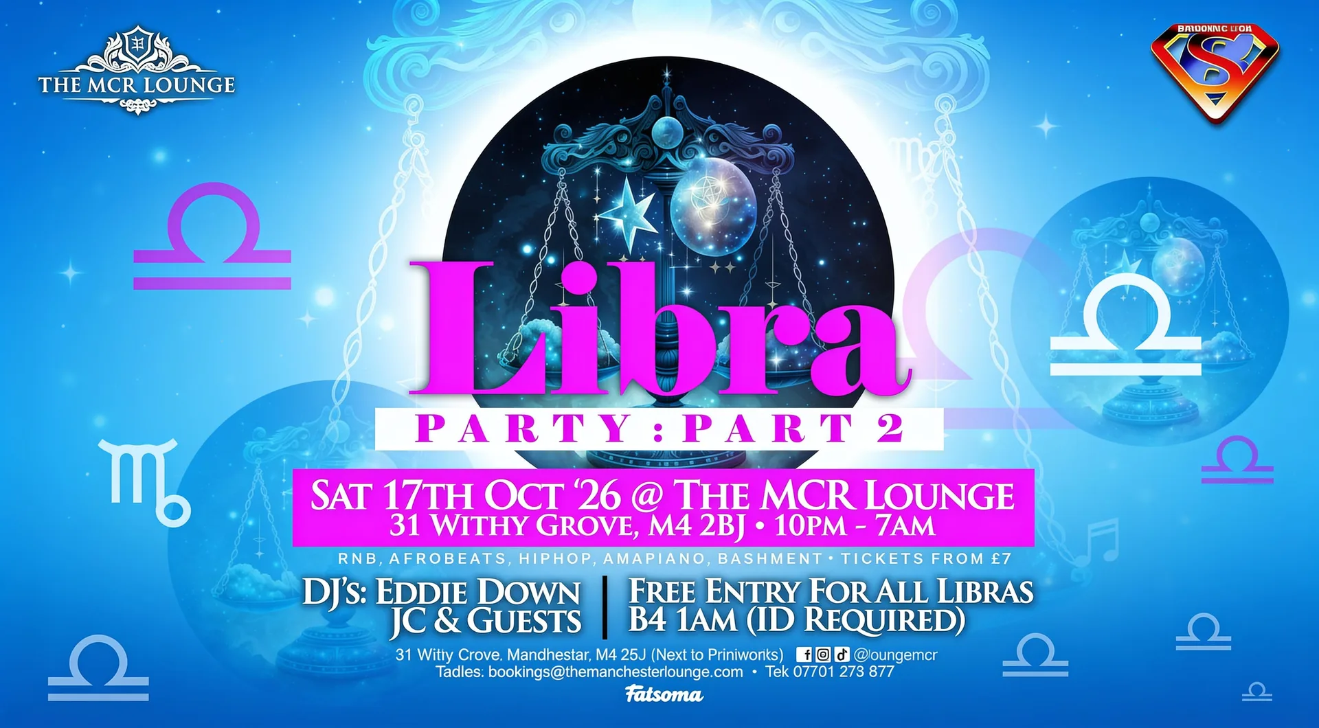🎉Brownsuga Libra Party 🎉 Part 2! at The MCR Lounge
