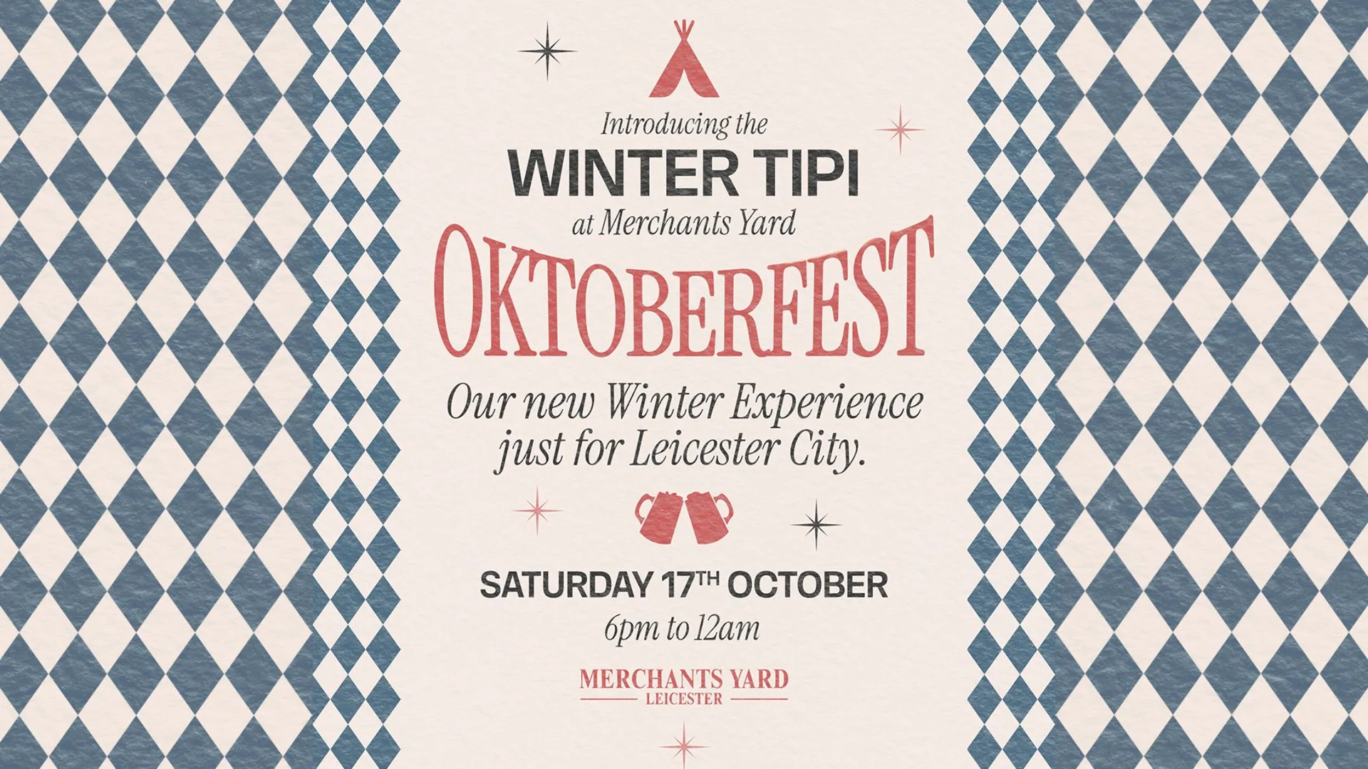 Oktoberfest at The Winter Tipi | Merchants Yard Leicester