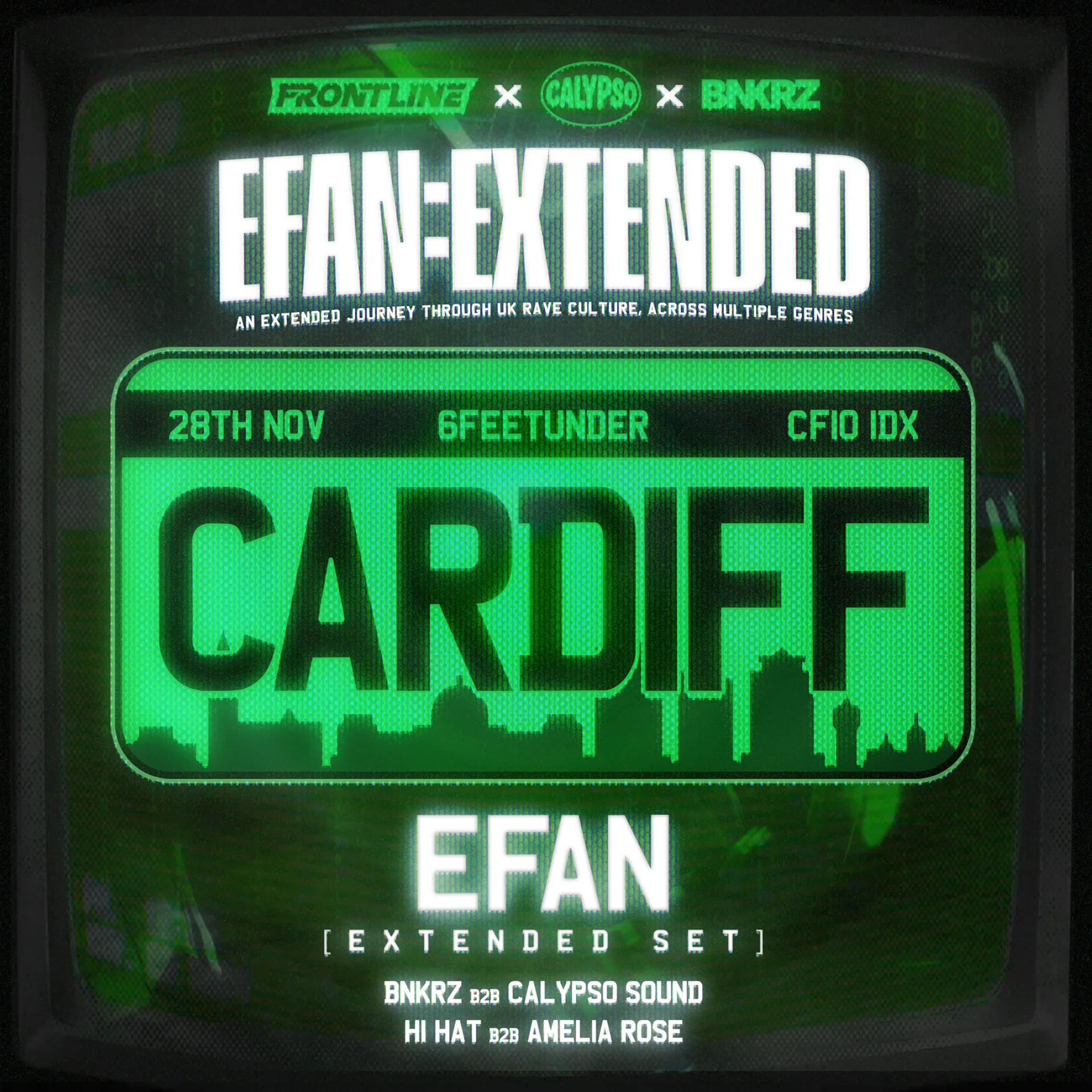 EFAN:EXTENDED [Cardiff] at Patterns Brighton