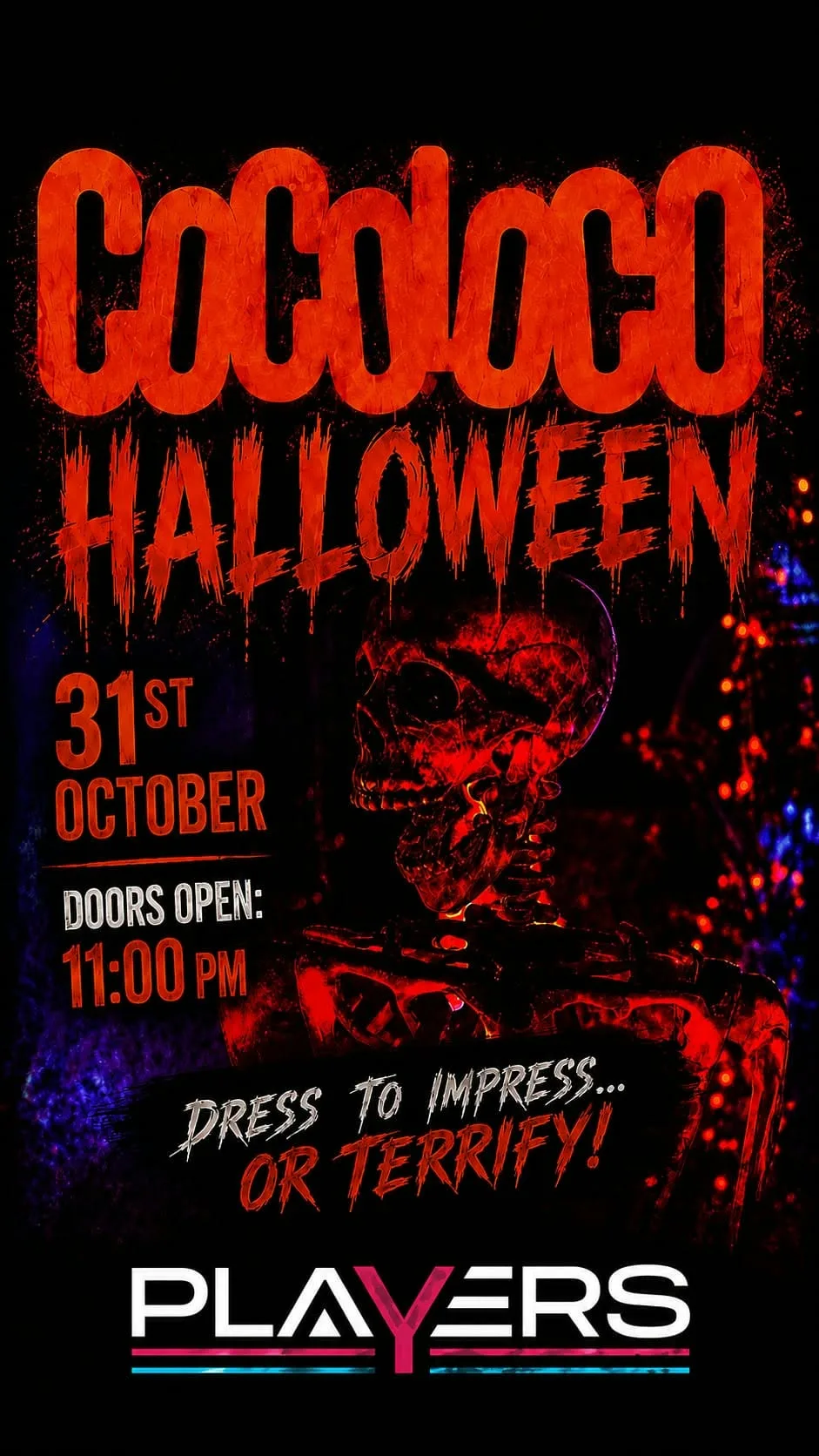 COCOLOCO | REGGAETON HALLOWEEN PARTY | PLAYERS | BRIGHTON