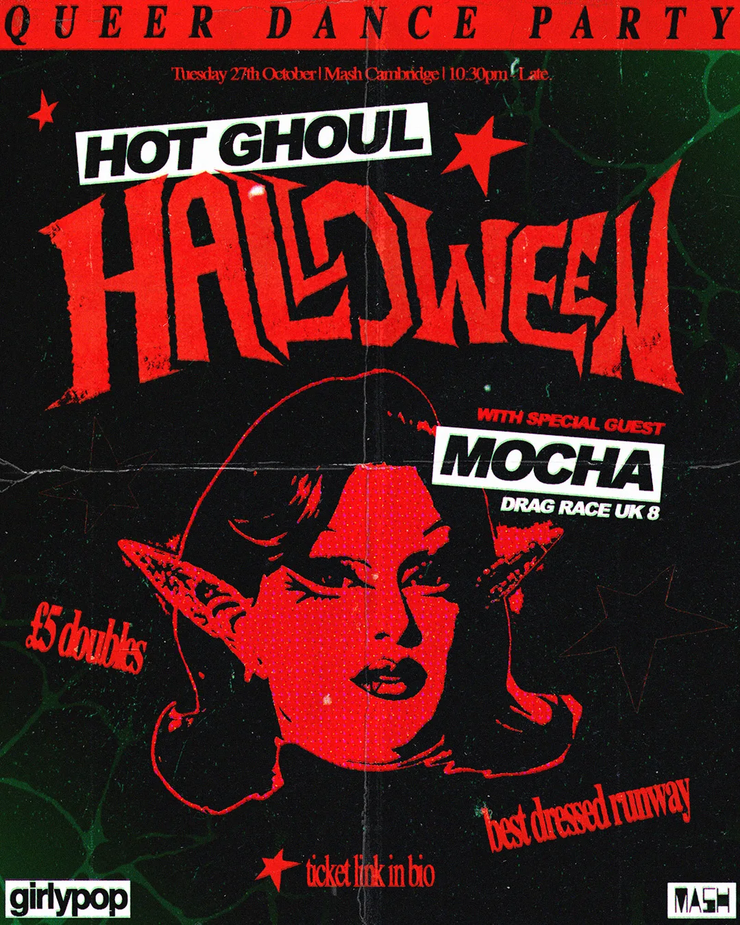 ⛥ HOT GHOUL HALLOWEEN  ⛥ QUEER DANCE PARTY at MASH