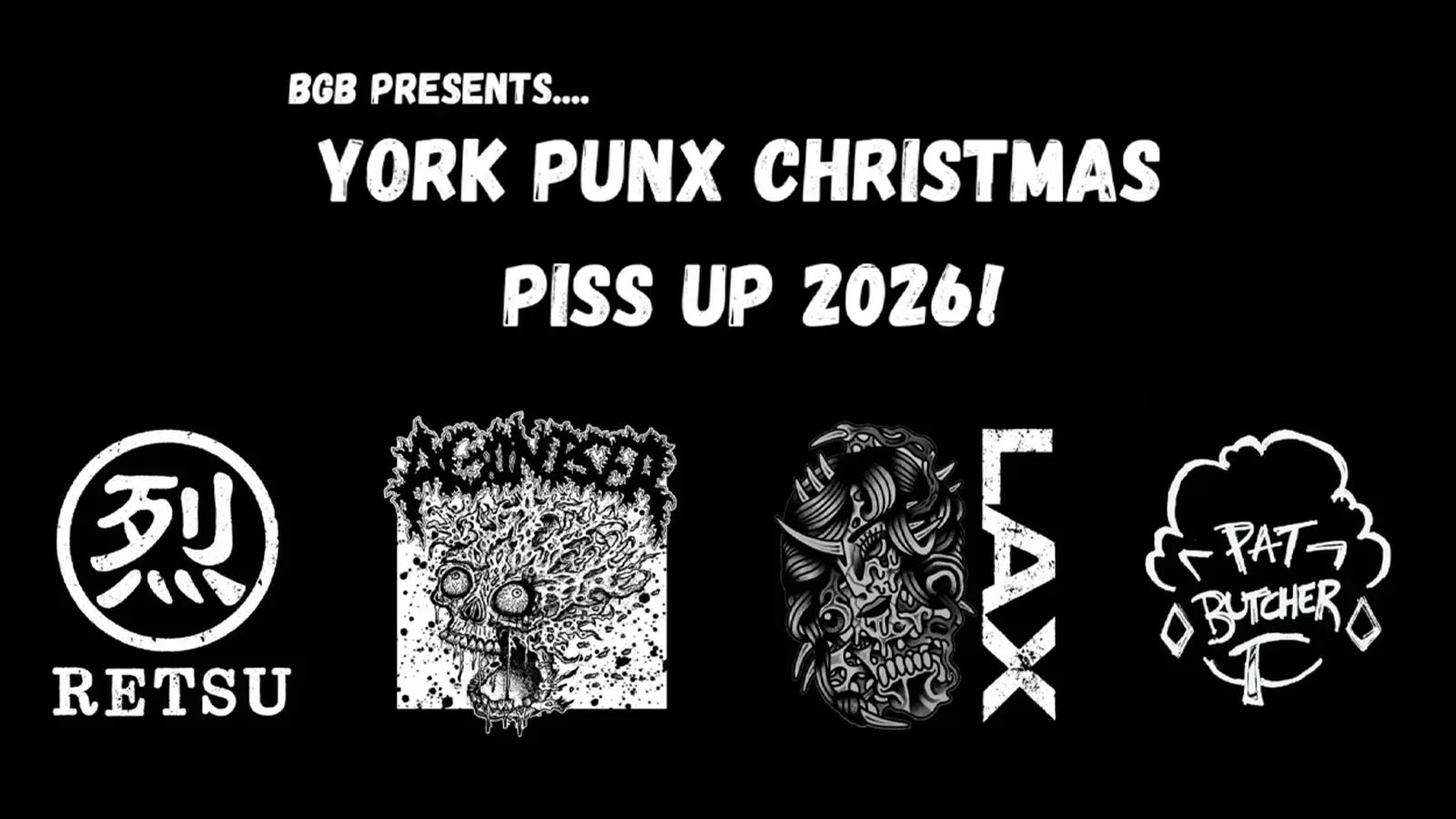 BGB PUNX XMAS PISS UP!