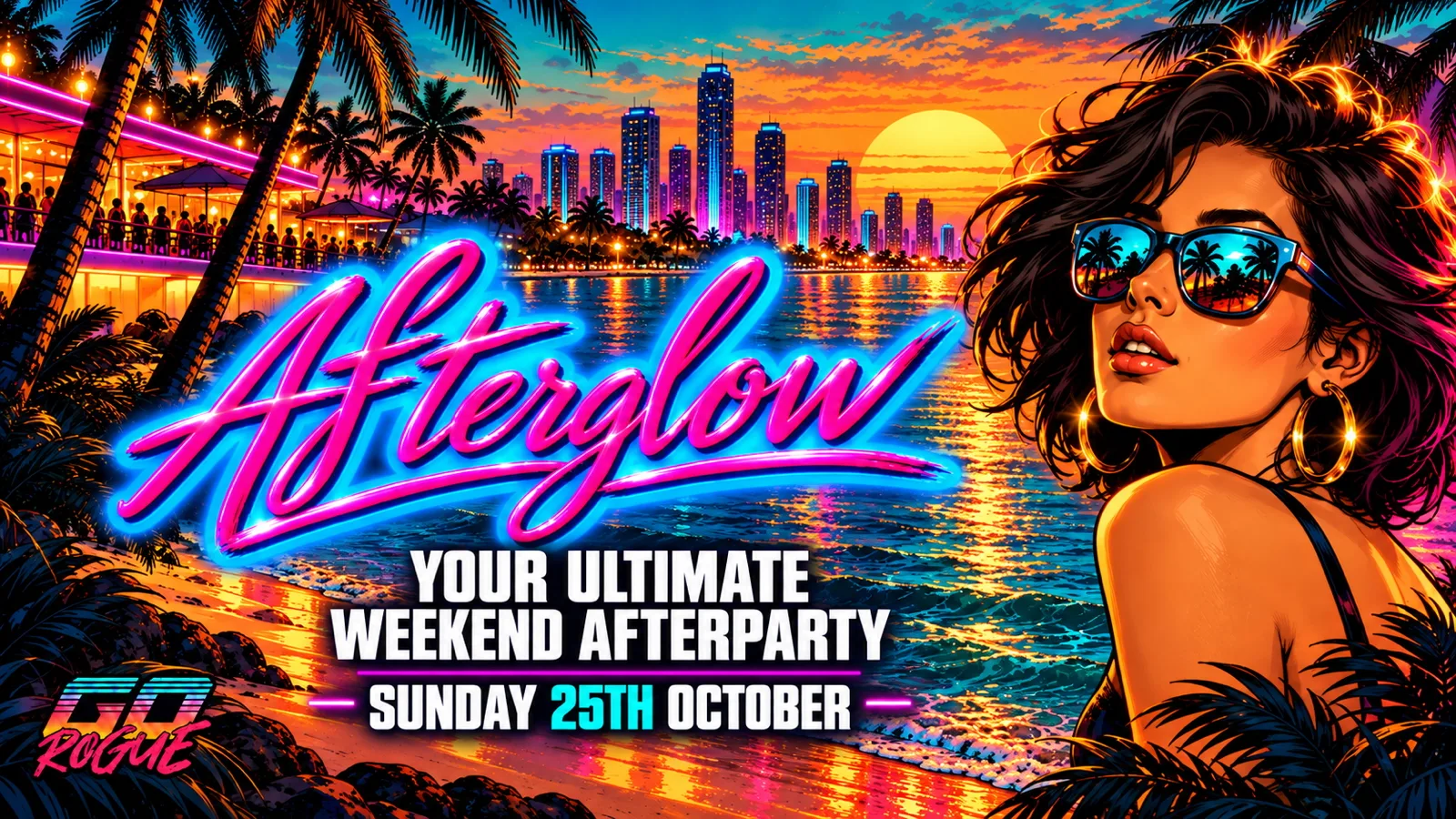Afterglow @ Go Rogue∙Sunday 25th October at Go Rogue