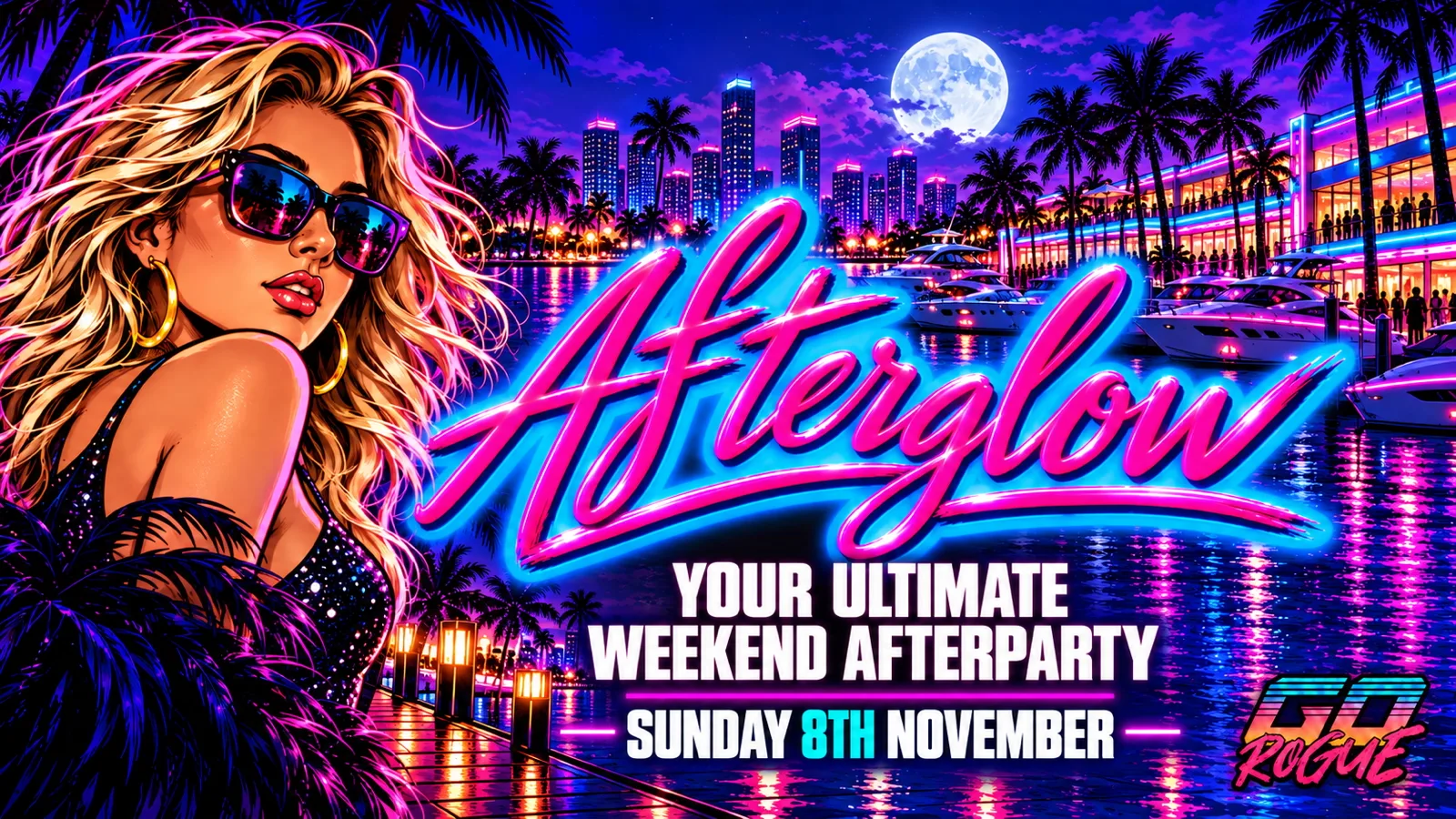 Afterglow @ Go Rogue∙Sunday 8th November at Go Rogue