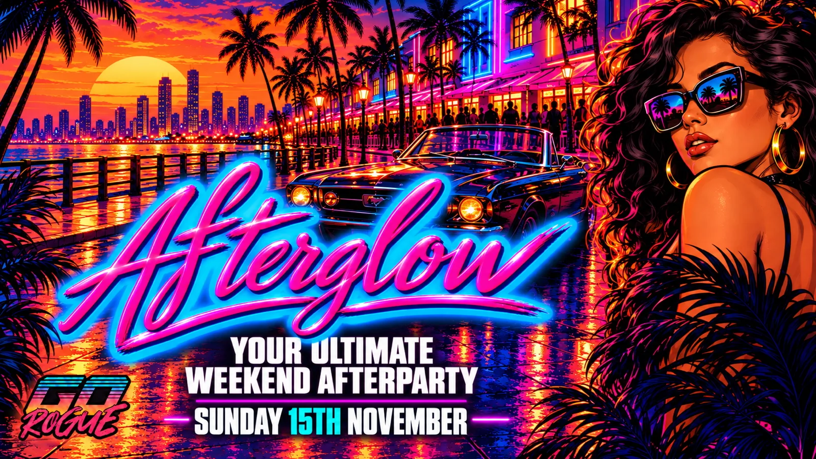 Afterglow @ Go Rogue∙Sunday 15th November at Go Rogue