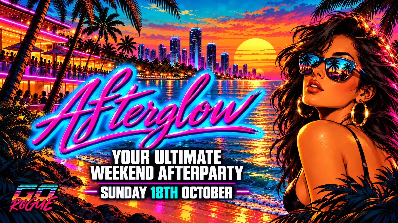 Afterglow @ Go Rogue∙Sunday 18th October at Go Rogue