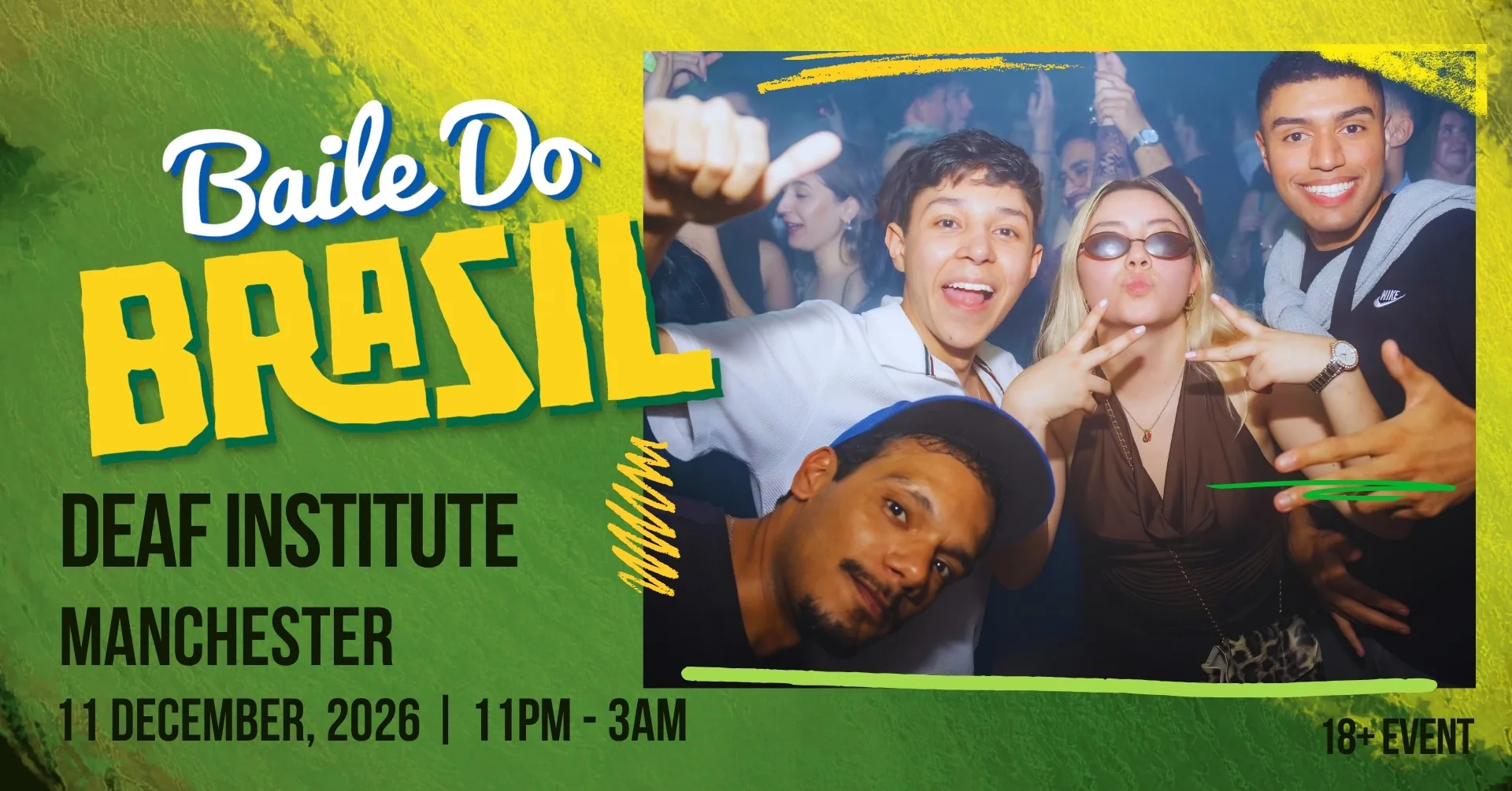 Baile Do Brasil - Brazilian Baile Funk Party (Manchester) at The Deaf Institute