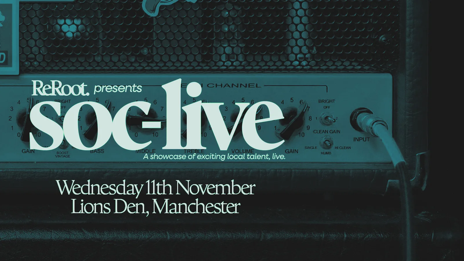 ReRoot Manchester - Soc-Live