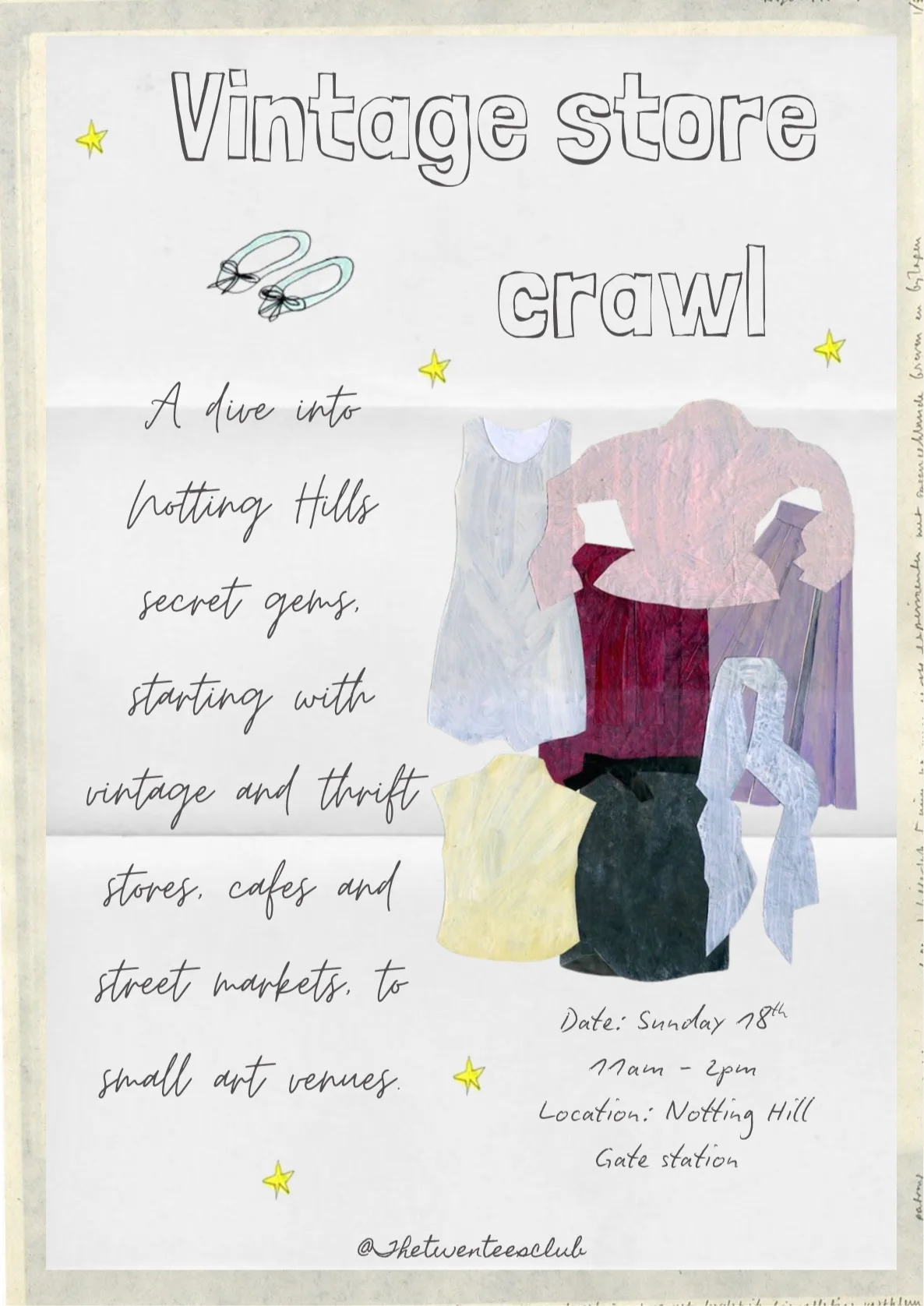 Notting Hill vintage store crawl