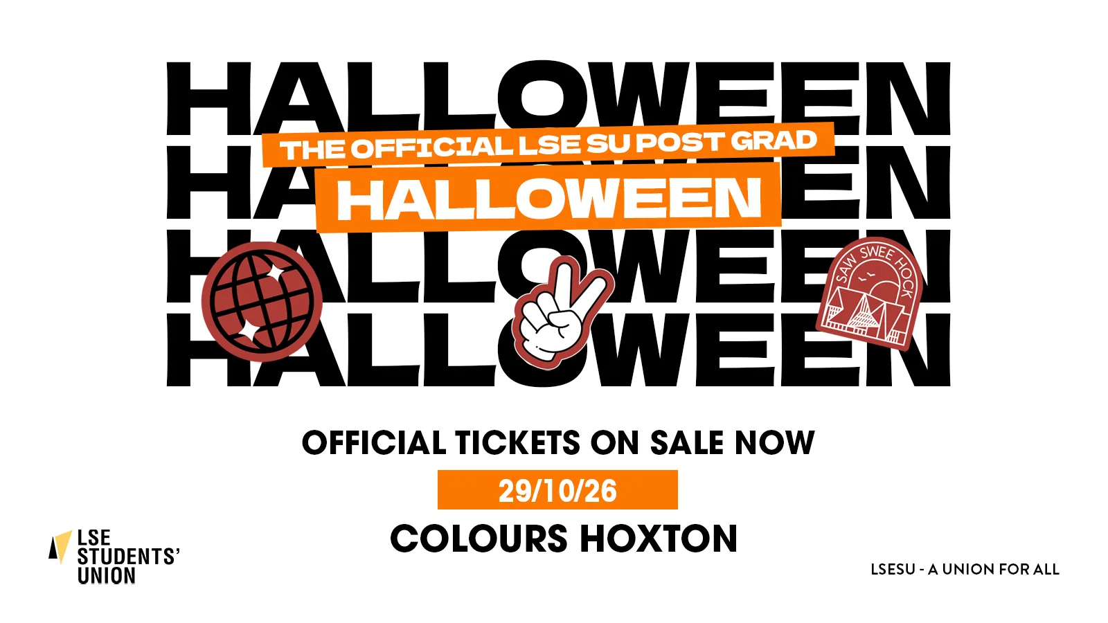 The LSE Postgrad Halloween Party - Colours Hoxton 👻 at Colours Hoxton